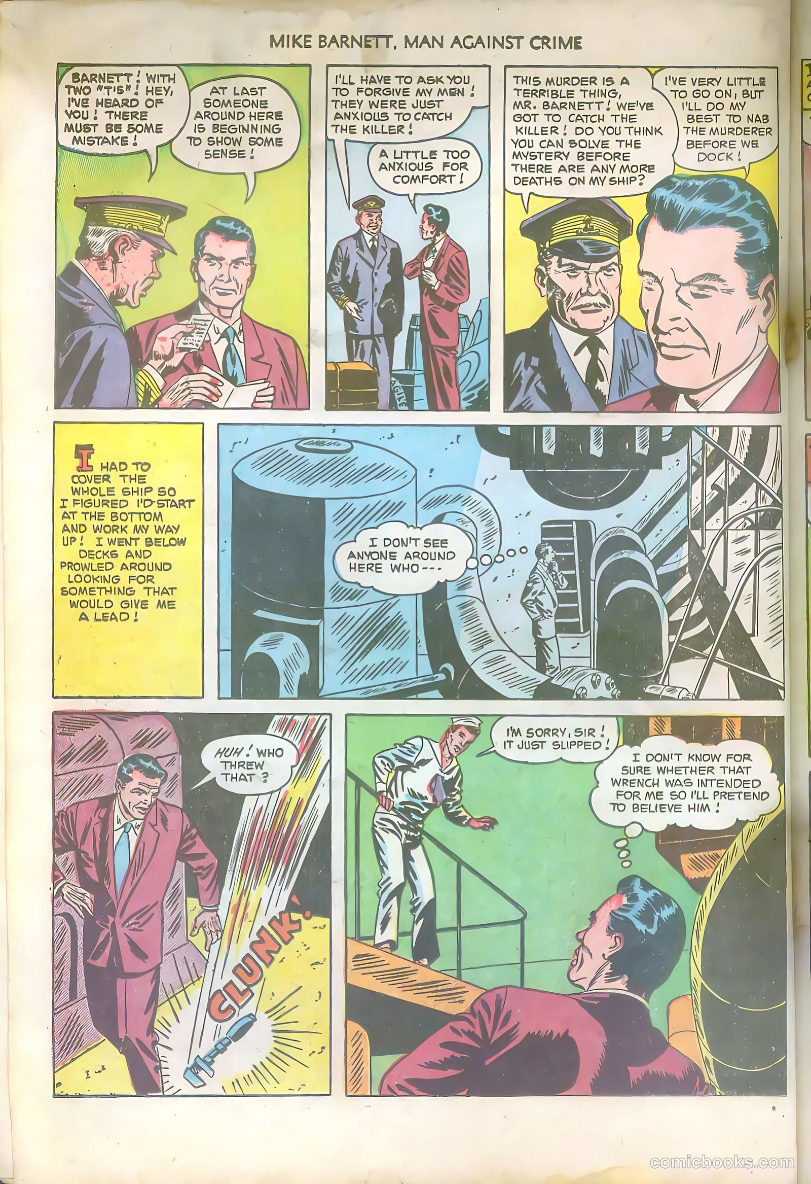 Mike Barnett, Man Against Crime #6 — page 22 of 36