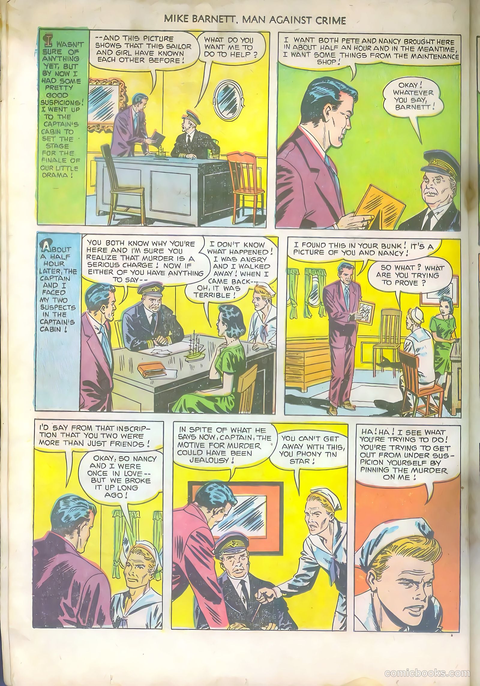 Mike Barnett, Man Against Crime #6 — page 24 of 36