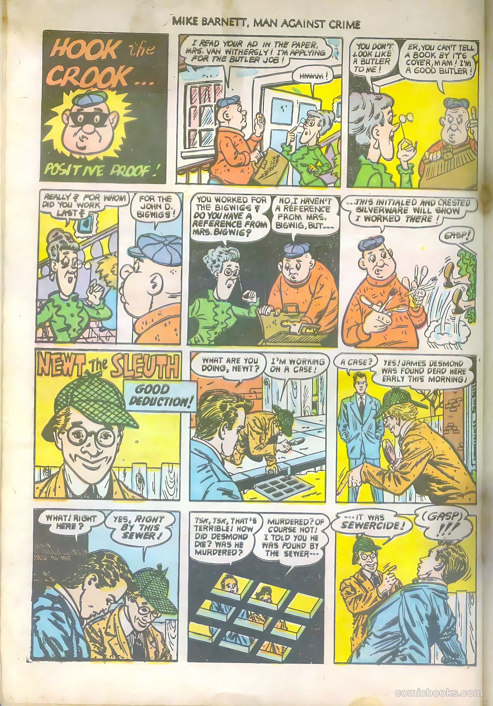 Mike Barnett, Man Against Crime #6 — page 28 of 36