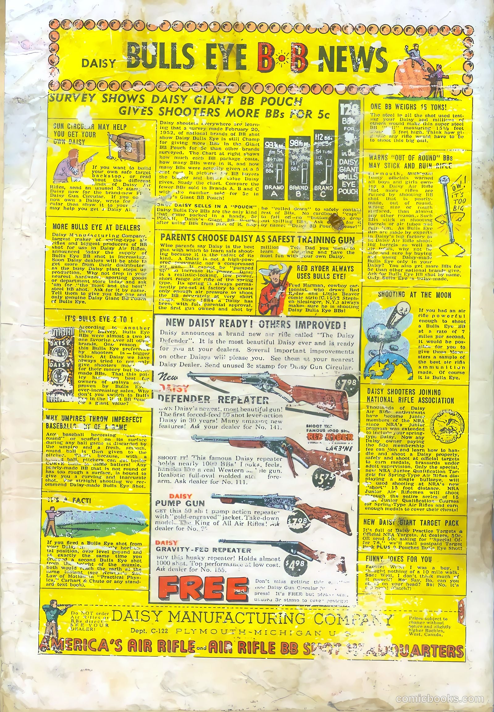 Mike Barnett, Man Against Crime #6 — page 36 of 36