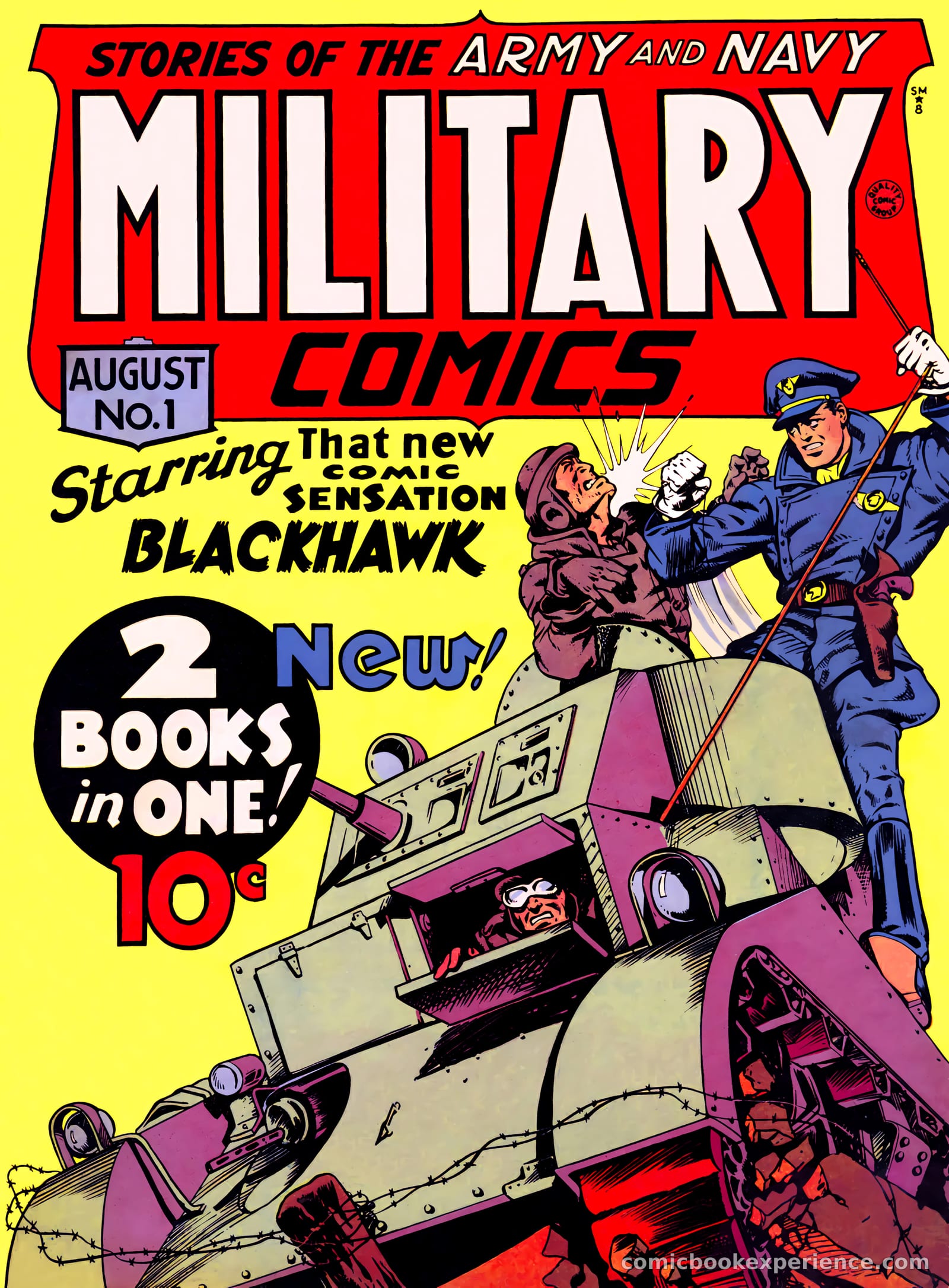 Military Comics #1 — page 1 of 68