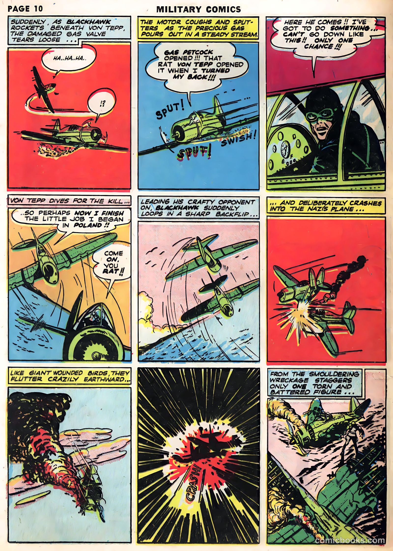 Military Comics #1 — page 12 of 68
