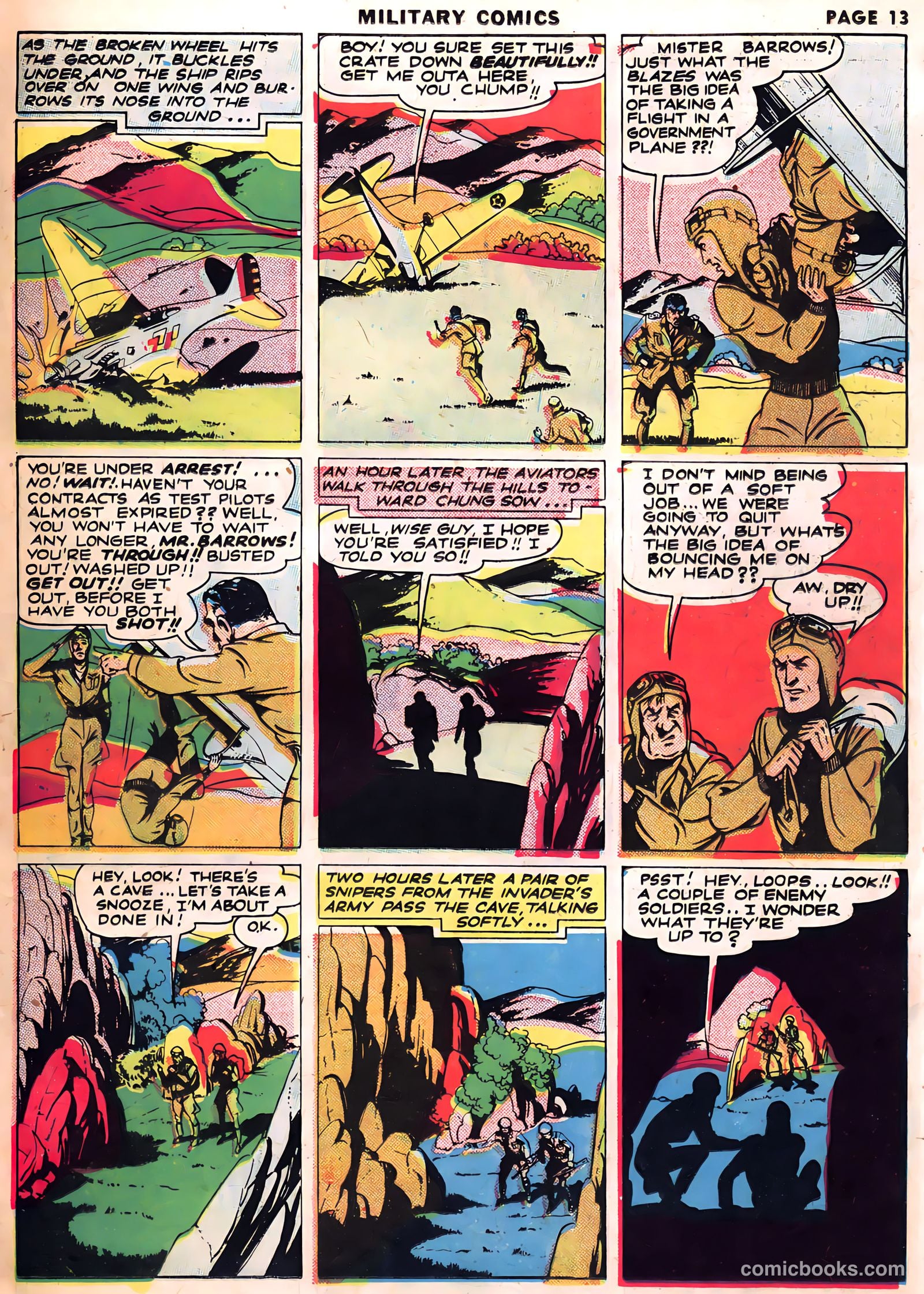 Military Comics #1 — page 15 of 68