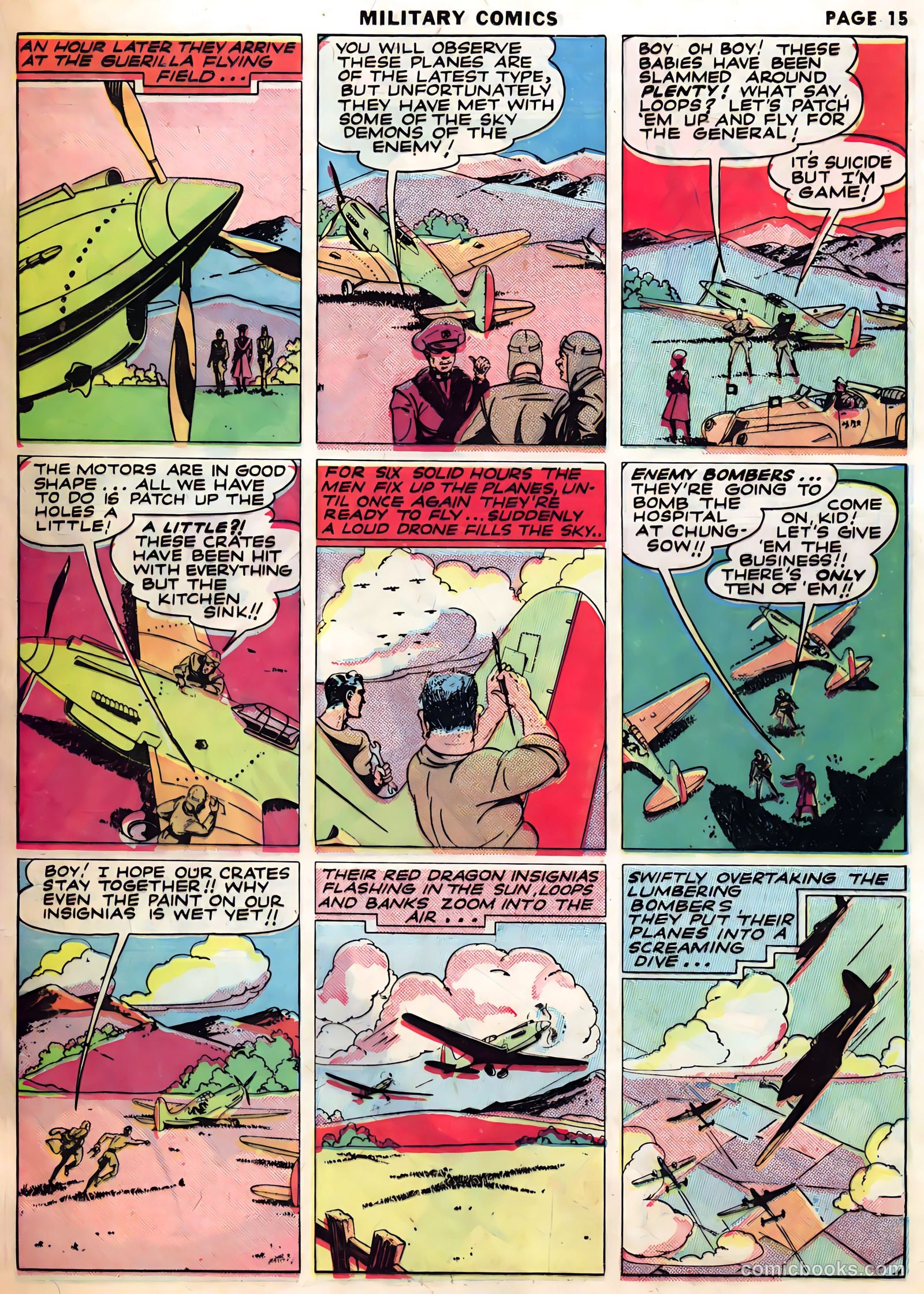 Military Comics #1 — page 17 of 68