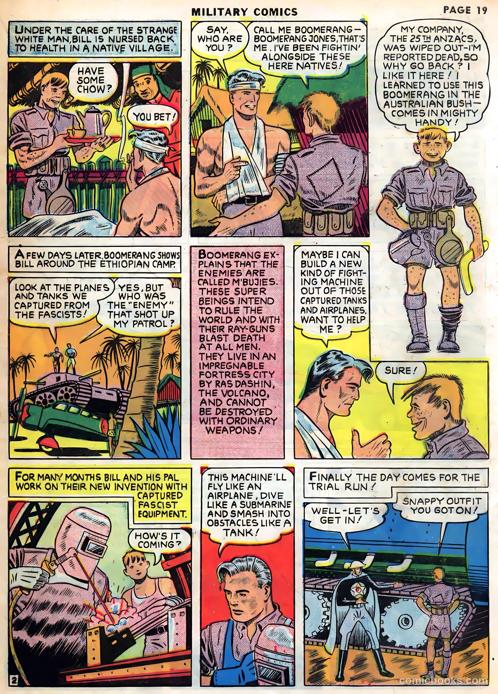 Military Comics #1 — page 21 of 68