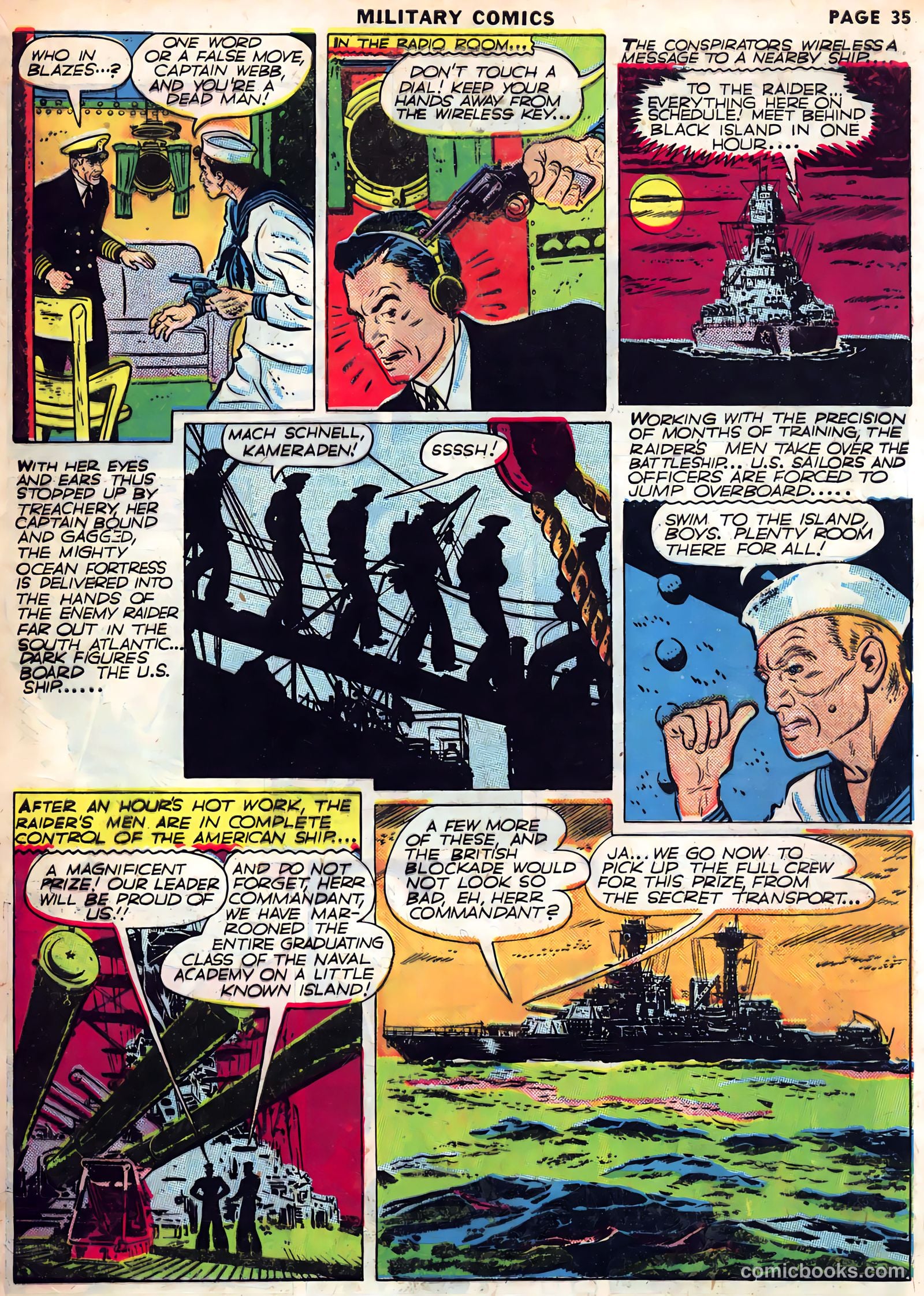 Military Comics #1 — page 37 of 68