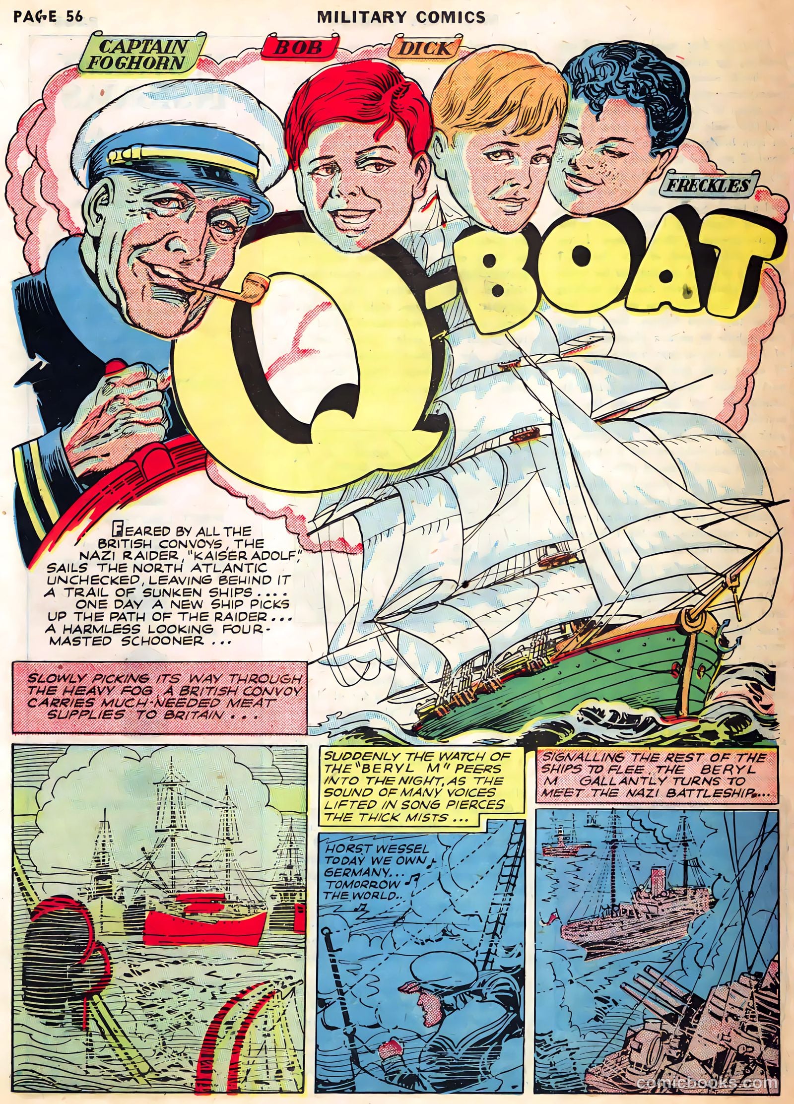 Military Comics #1 — page 58 of 68