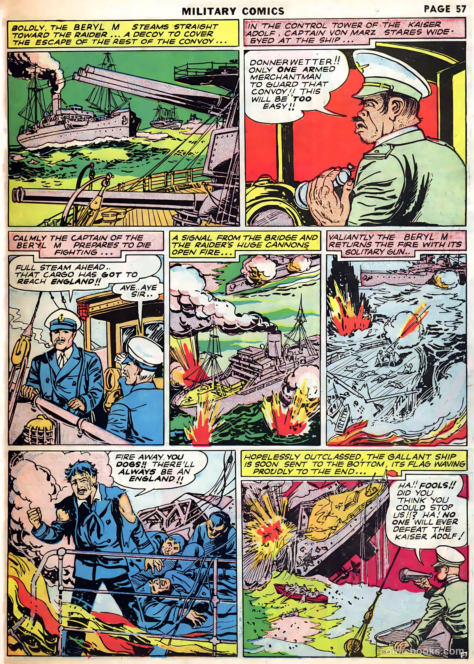 Military Comics #1 — page 59 of 68