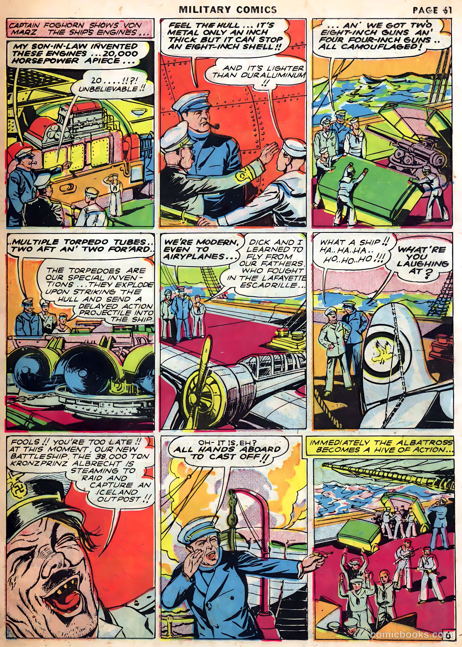 Military Comics #1 — page 63 of 68