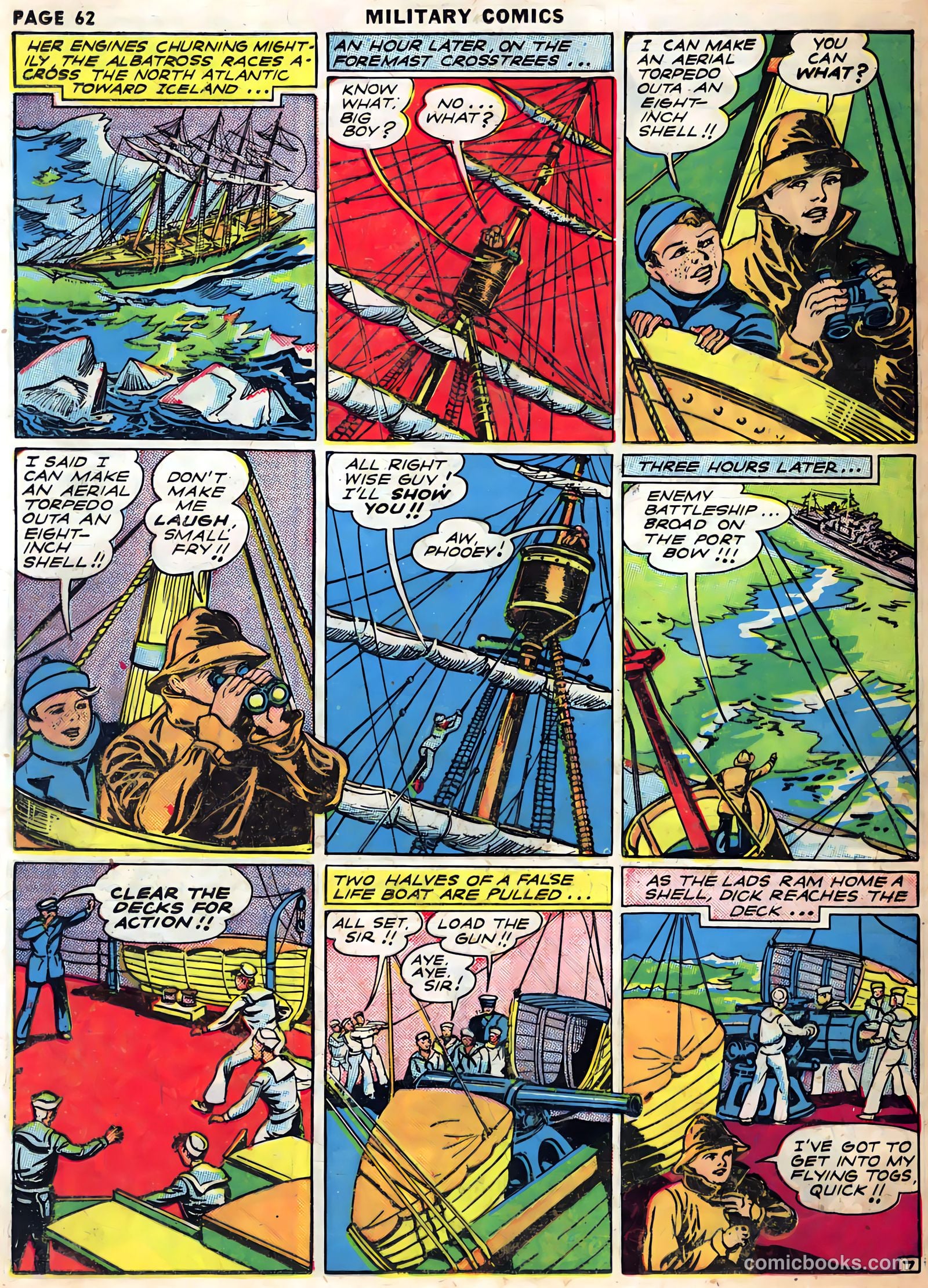 Military Comics #1 — page 64 of 68
