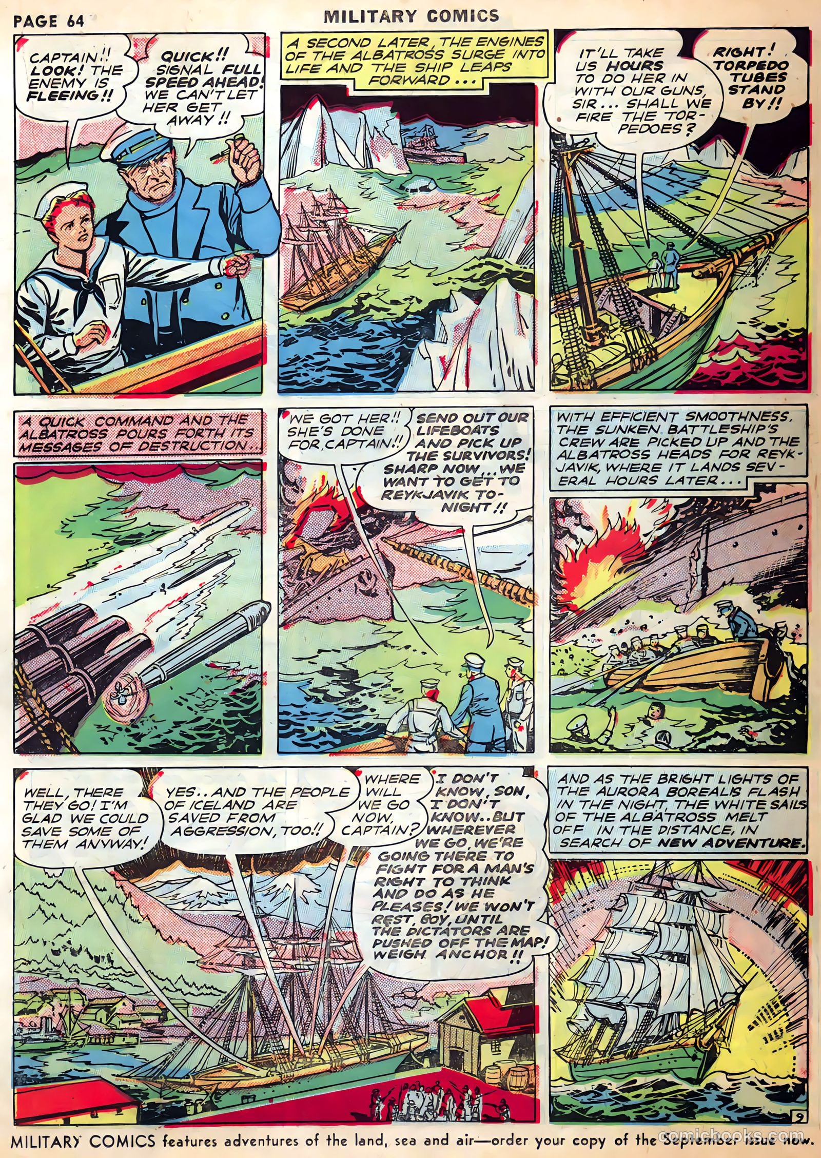 Military Comics #1 — page 66 of 68