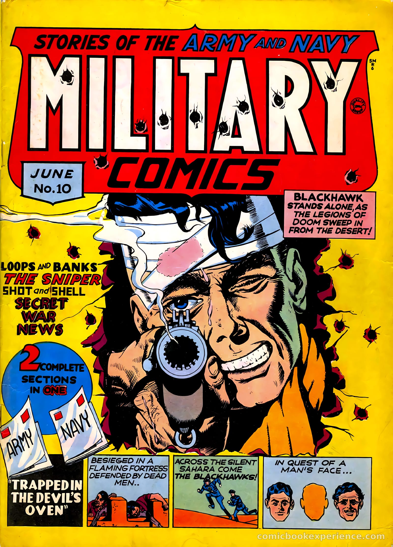 Military Comics #10 — page 1 of 68