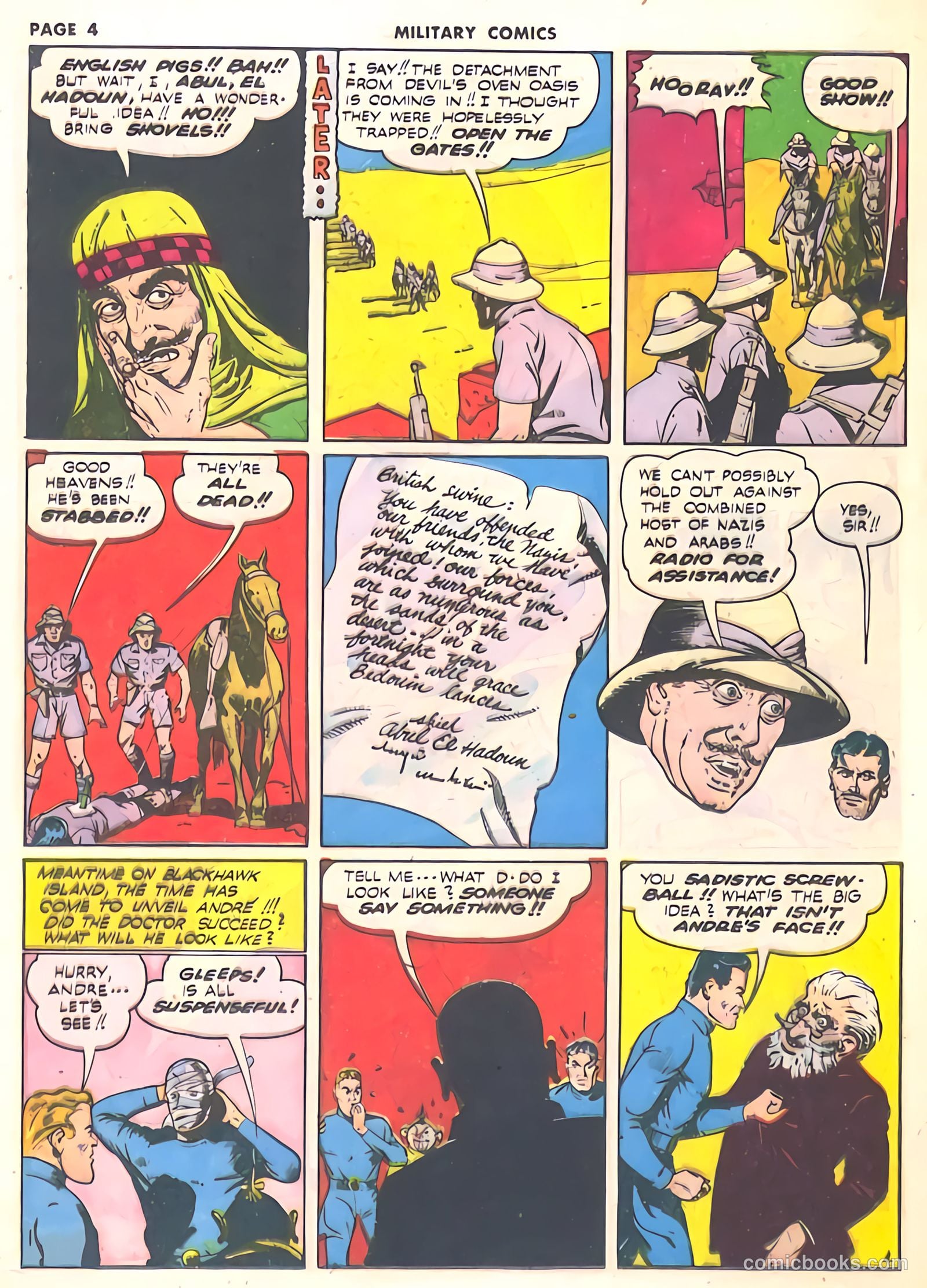 Military Comics #10 — page 6 of 68