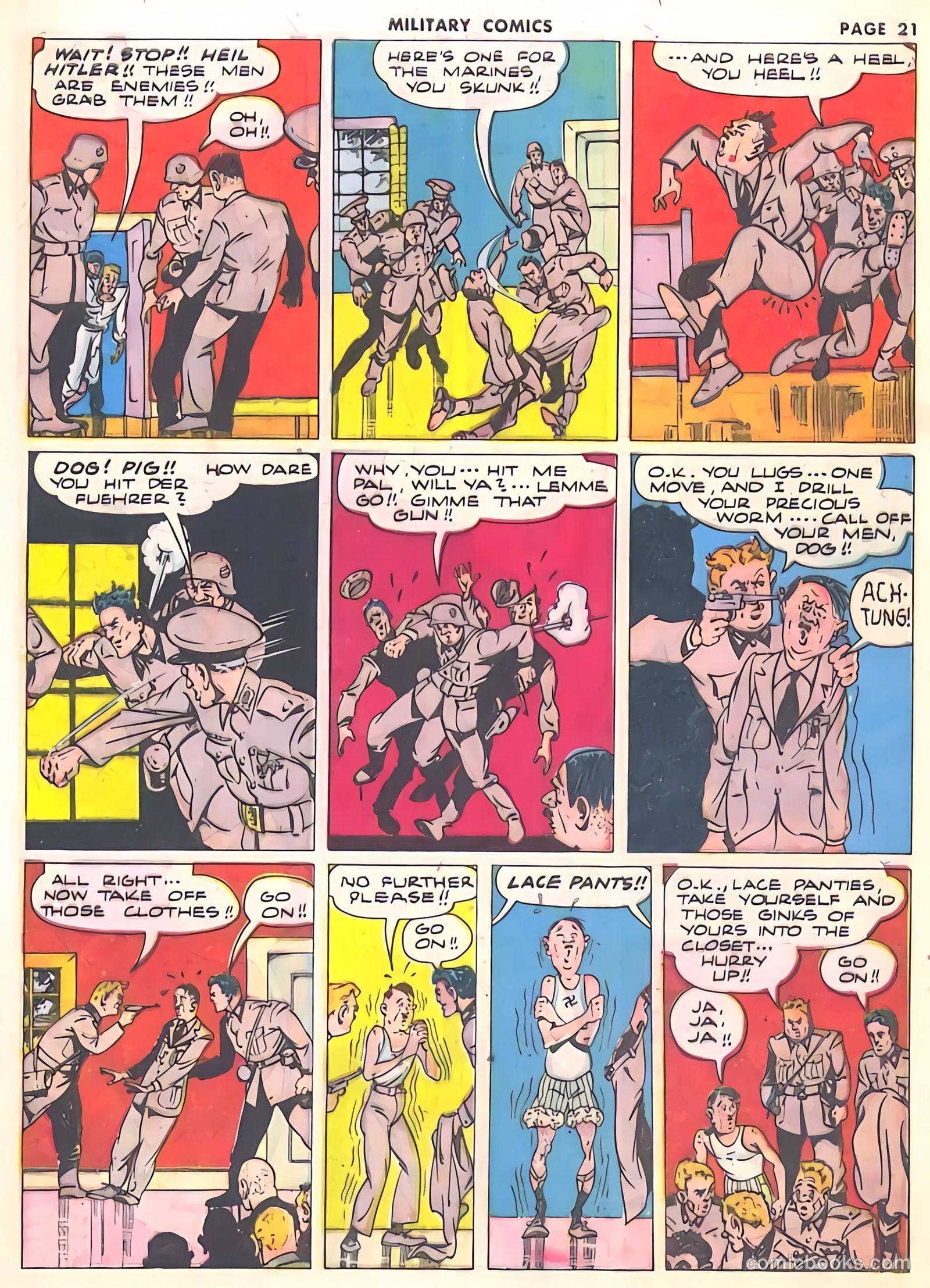 Military Comics #10 — page 23 of 68