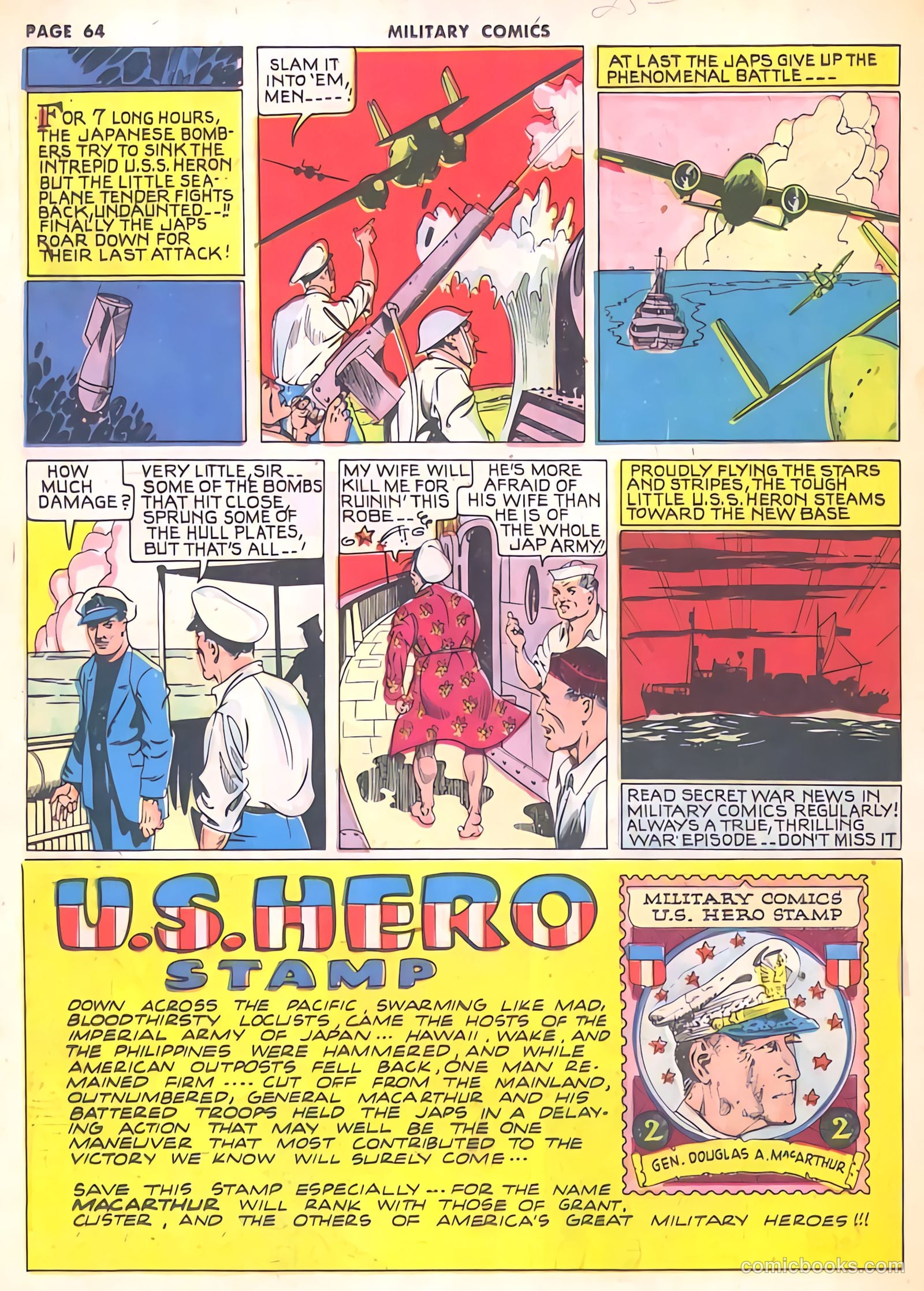 Military Comics #10 — page 66 of 68
