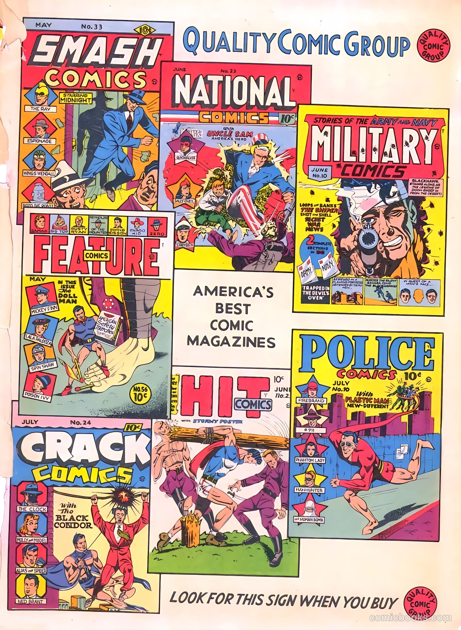 Military Comics #10 — page 67 of 68