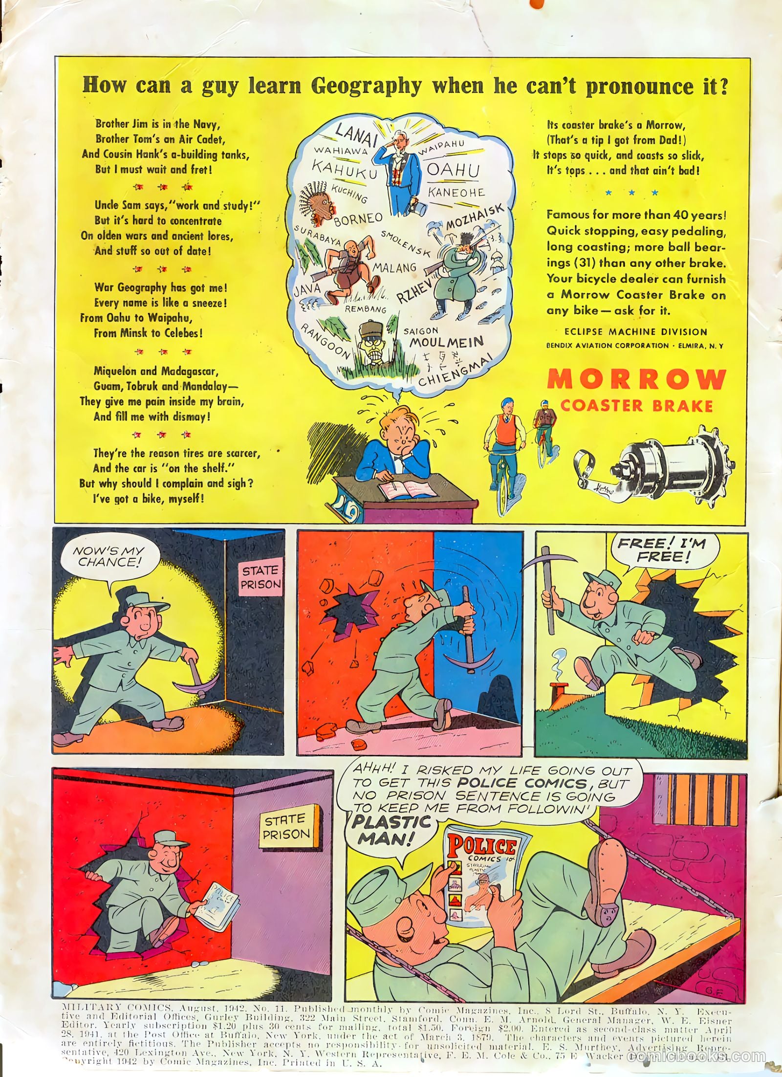 Military Comics #11 — page 2 of 68