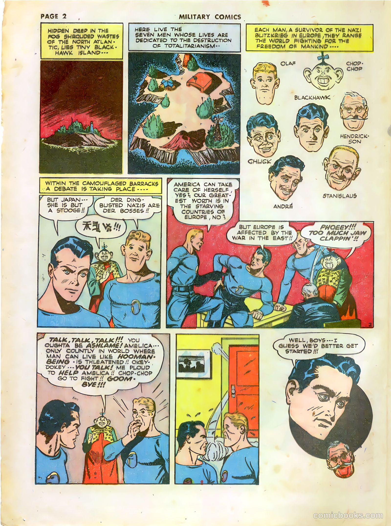 Military Comics #11 — page 4 of 68