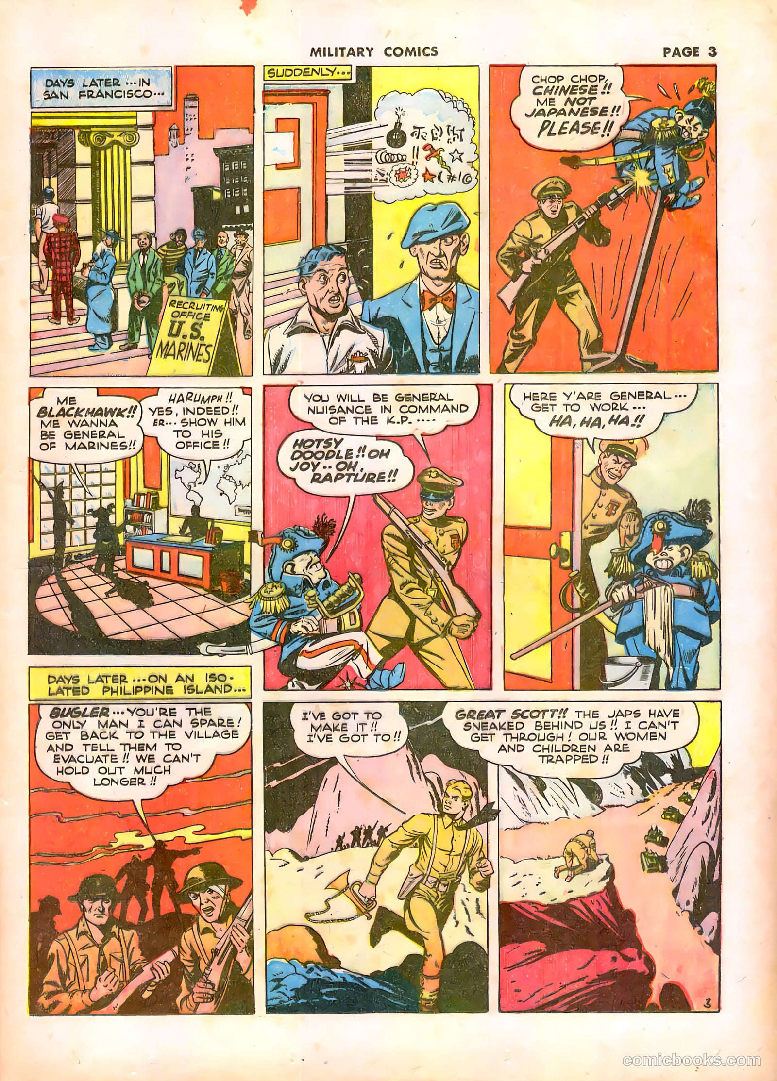 Military Comics #11 — page 5 of 68