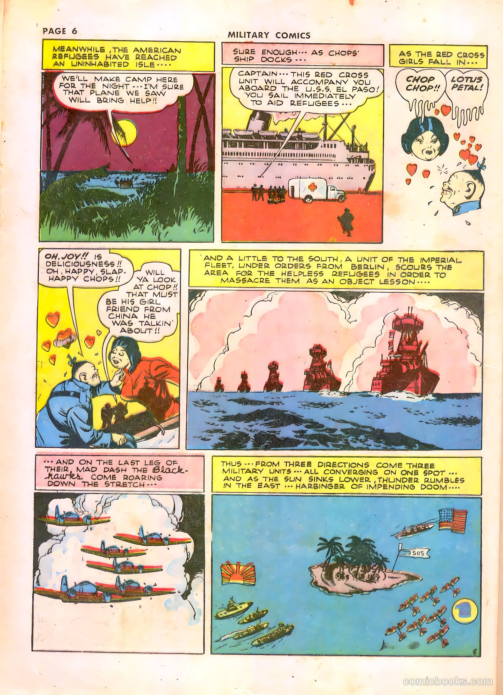 Military Comics #11 — page 8 of 68