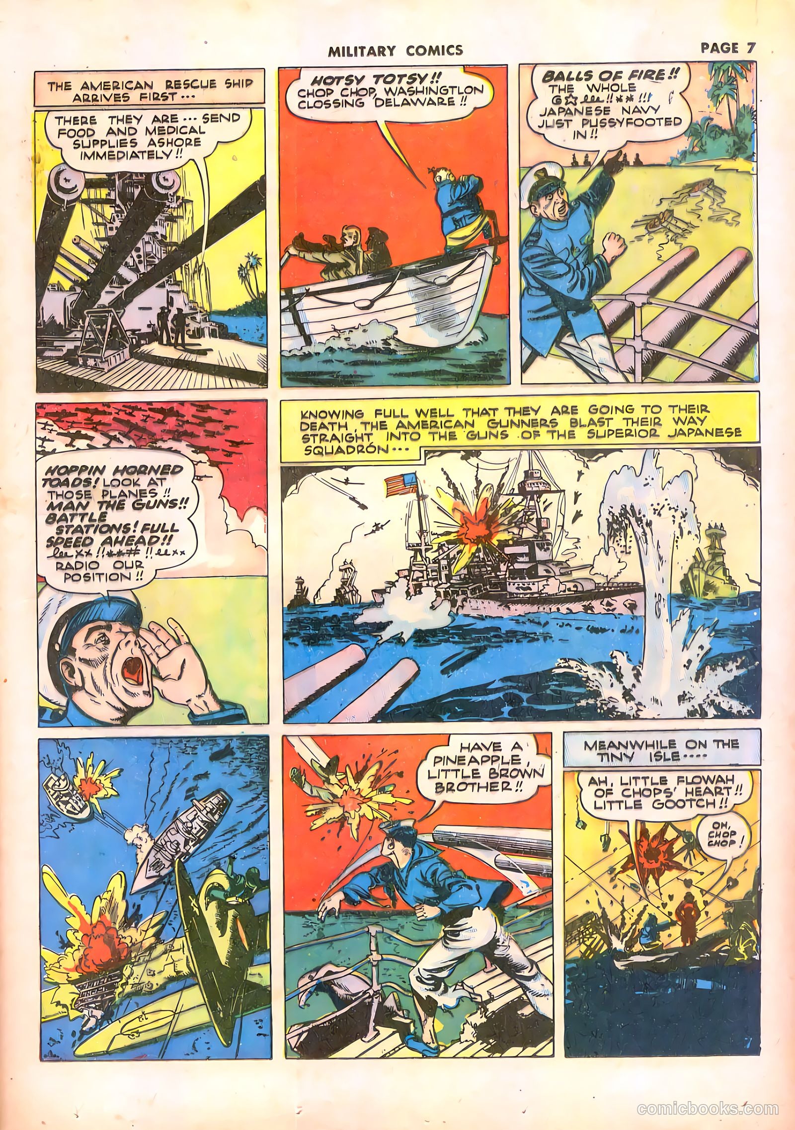 Military Comics #11 — page 9 of 68