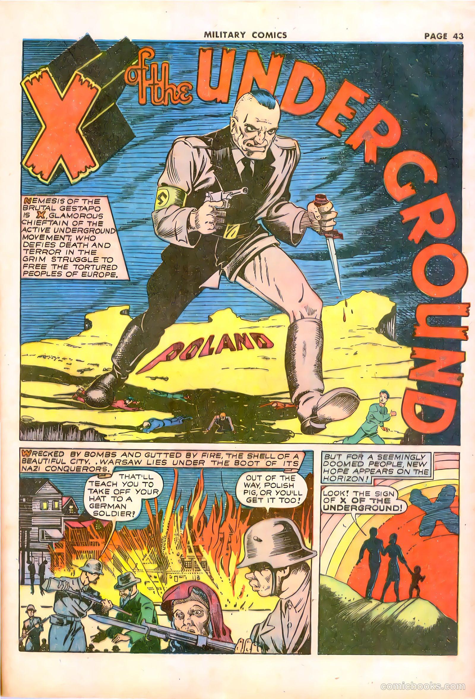Military Comics #11 — page 45 of 68