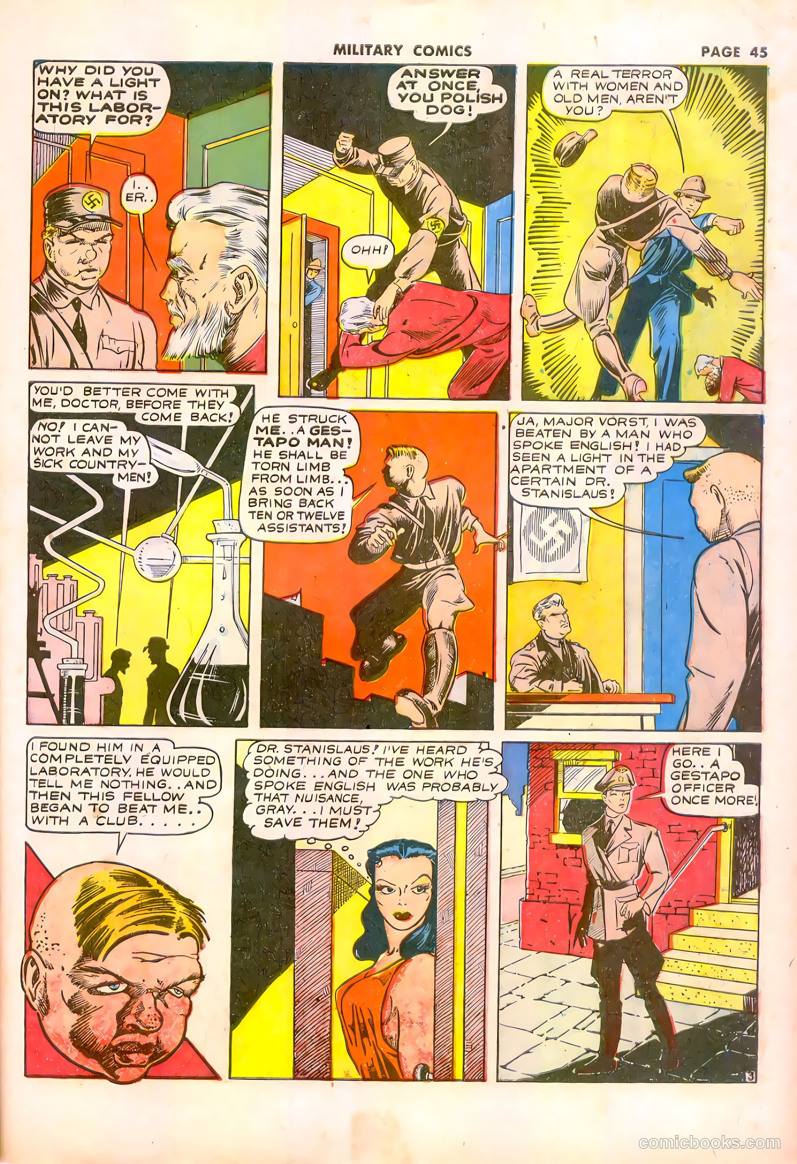 Military Comics #11 — page 47 of 68