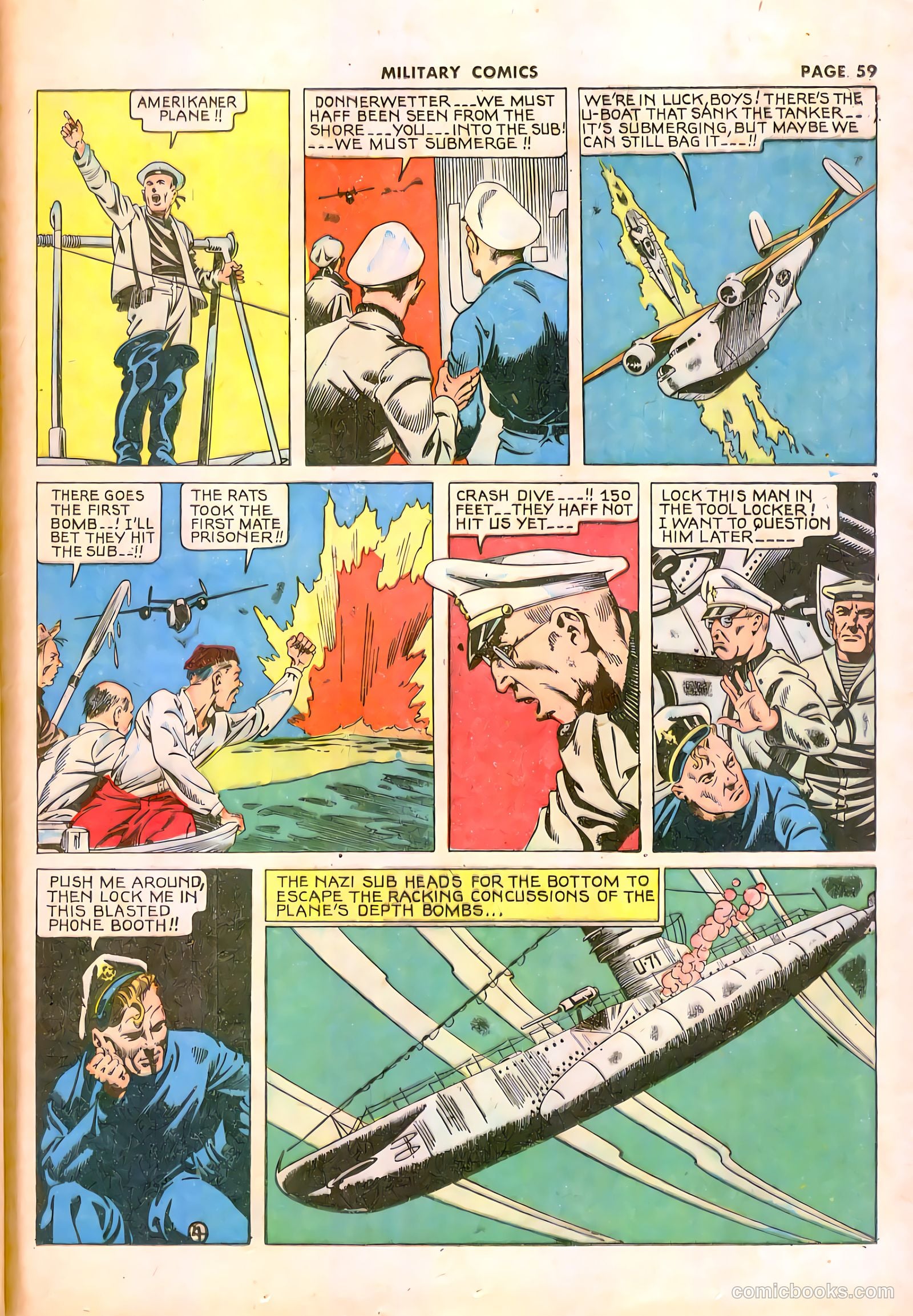 Military Comics #11 — page 61 of 68