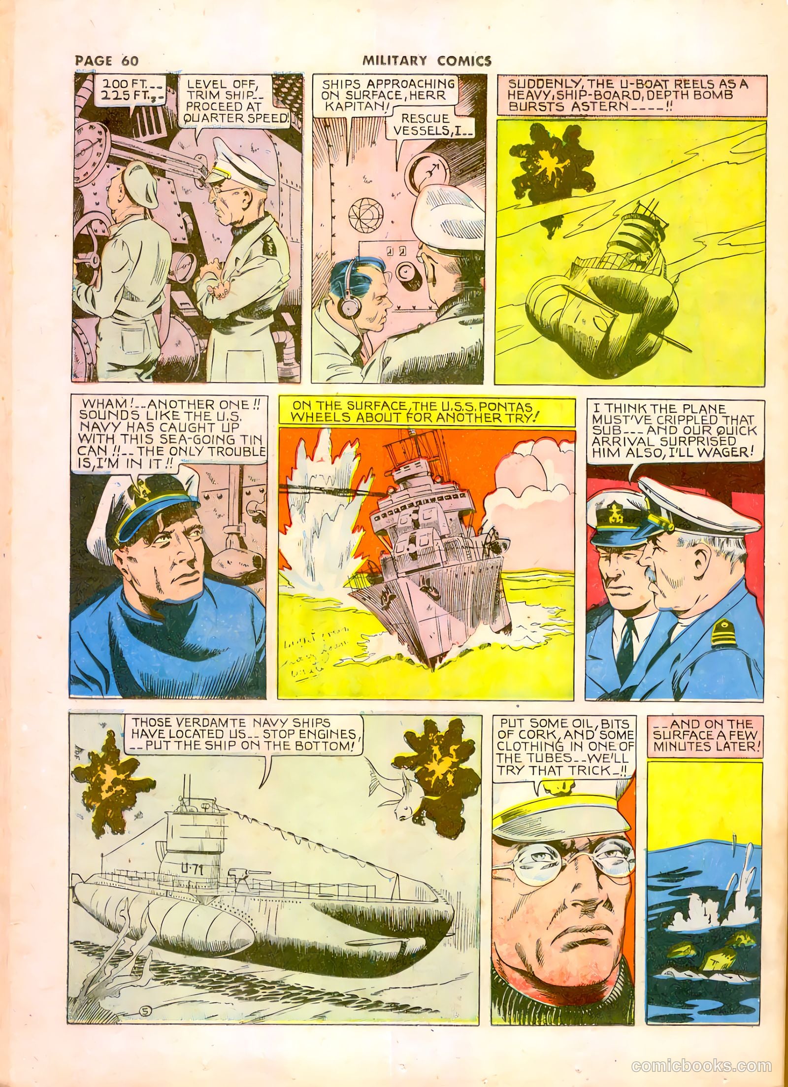Military Comics #11 — page 62 of 68