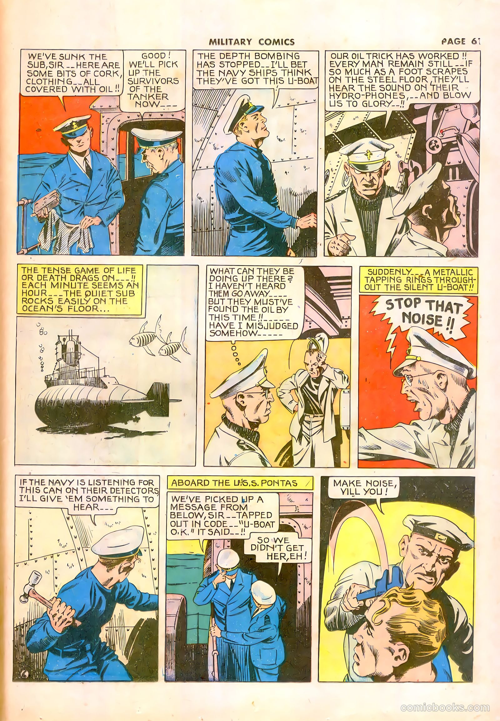 Military Comics #11 — page 63 of 68
