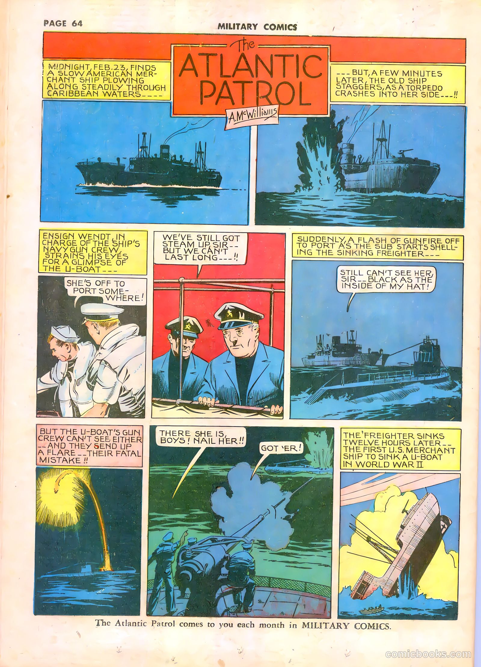 Military Comics #11 — page 66 of 68