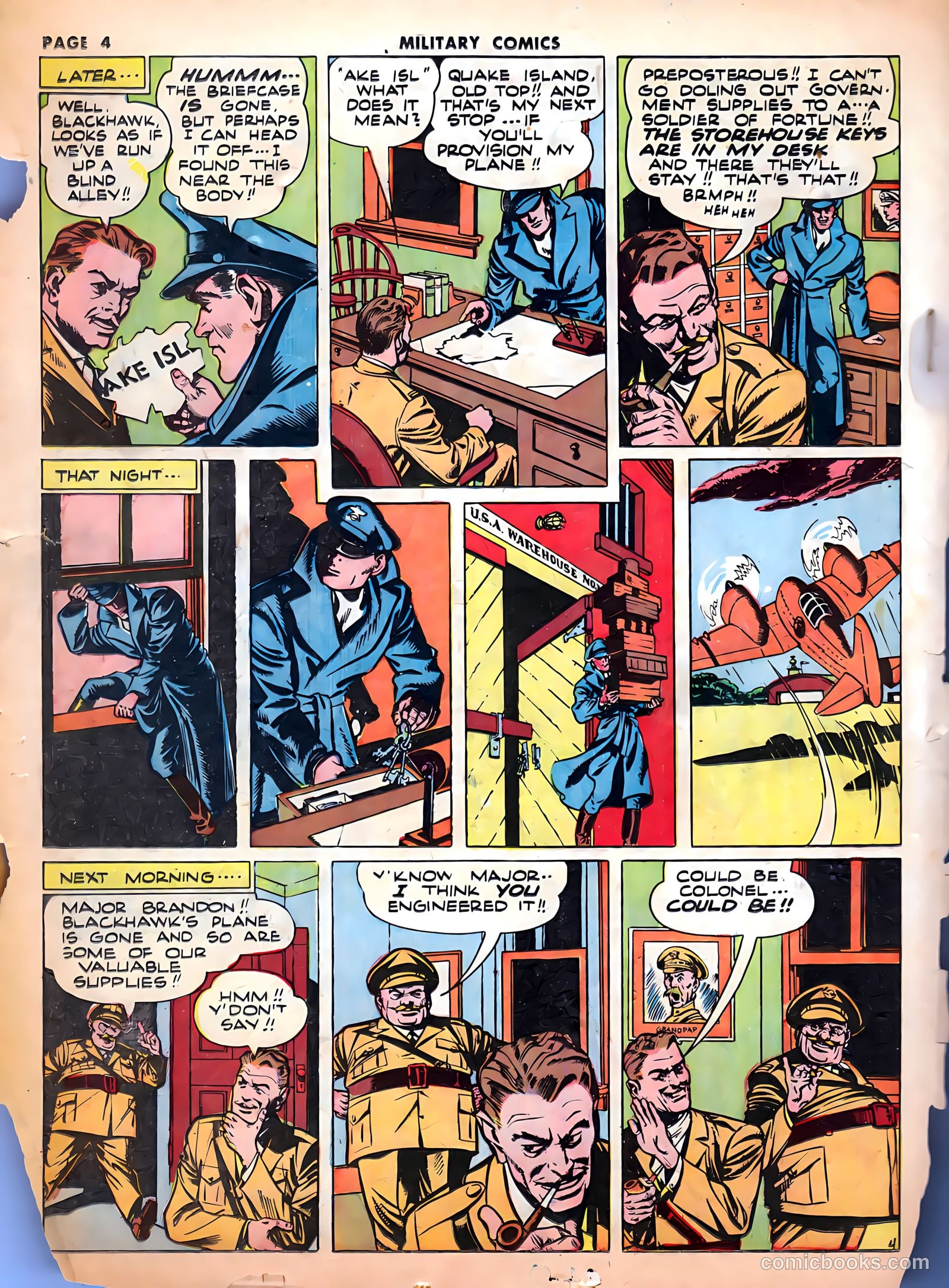Military Comics #12 — page 6 of 68