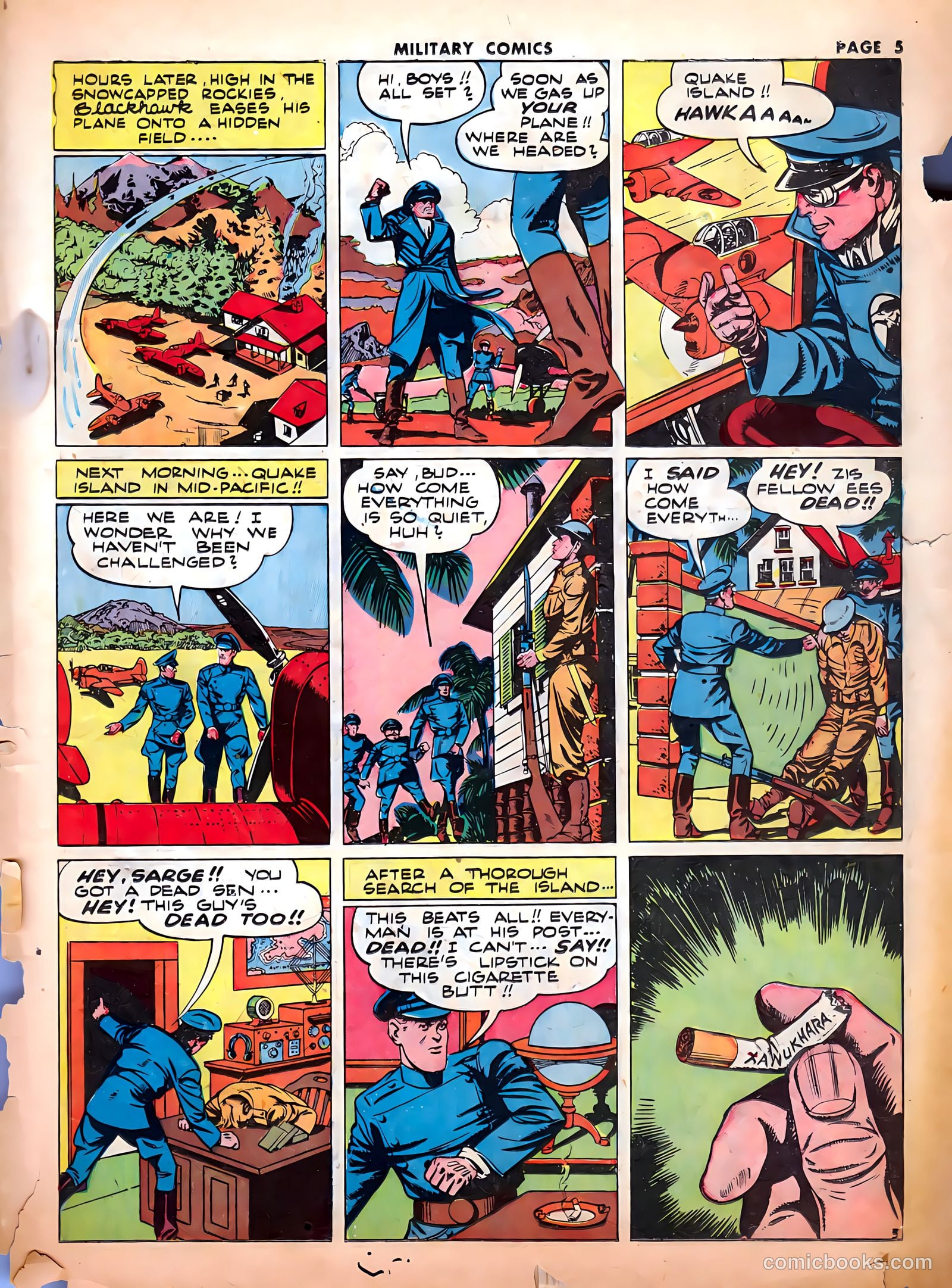 Military Comics #12 — page 7 of 68