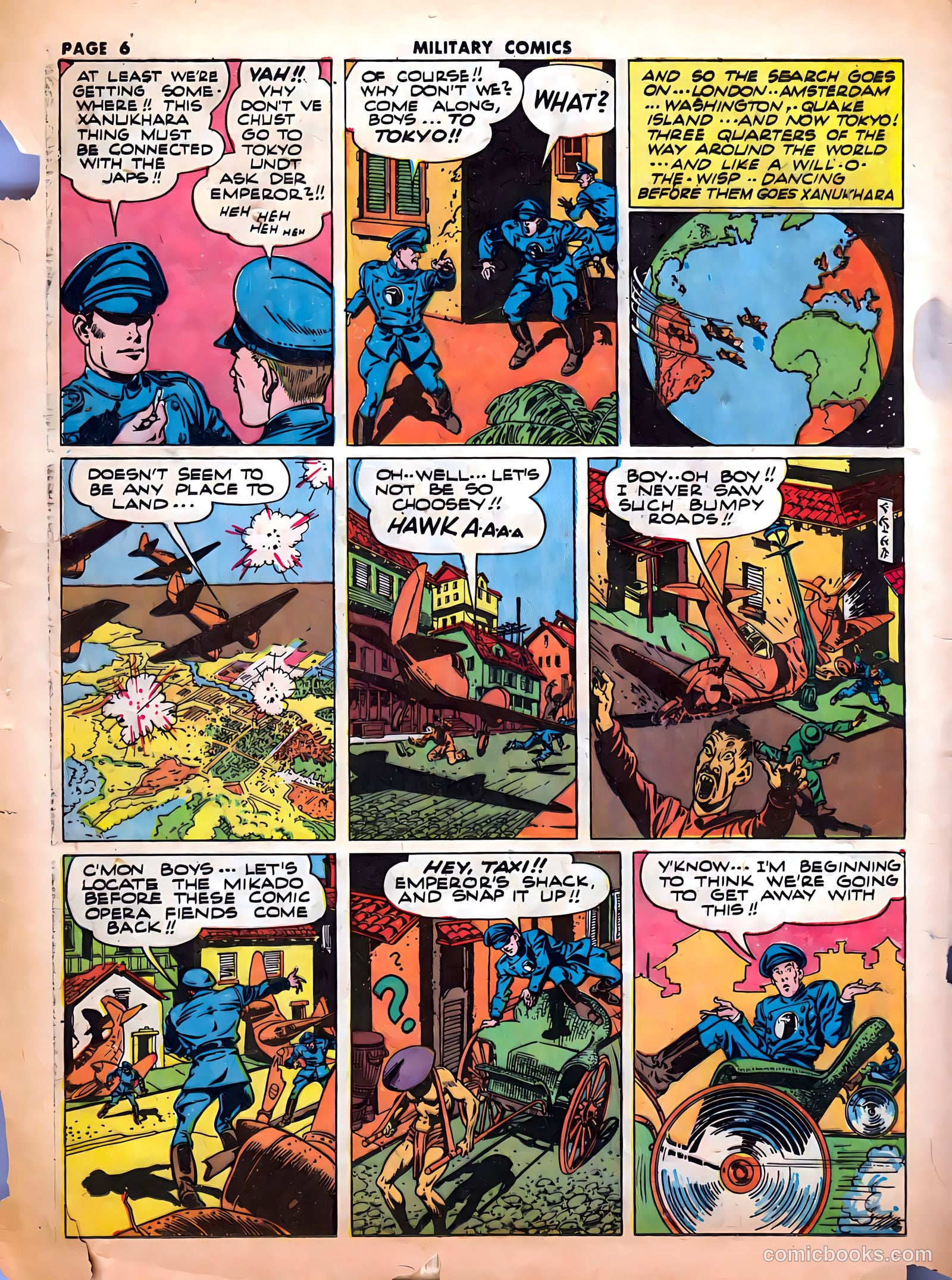 Military Comics #12 — page 8 of 68