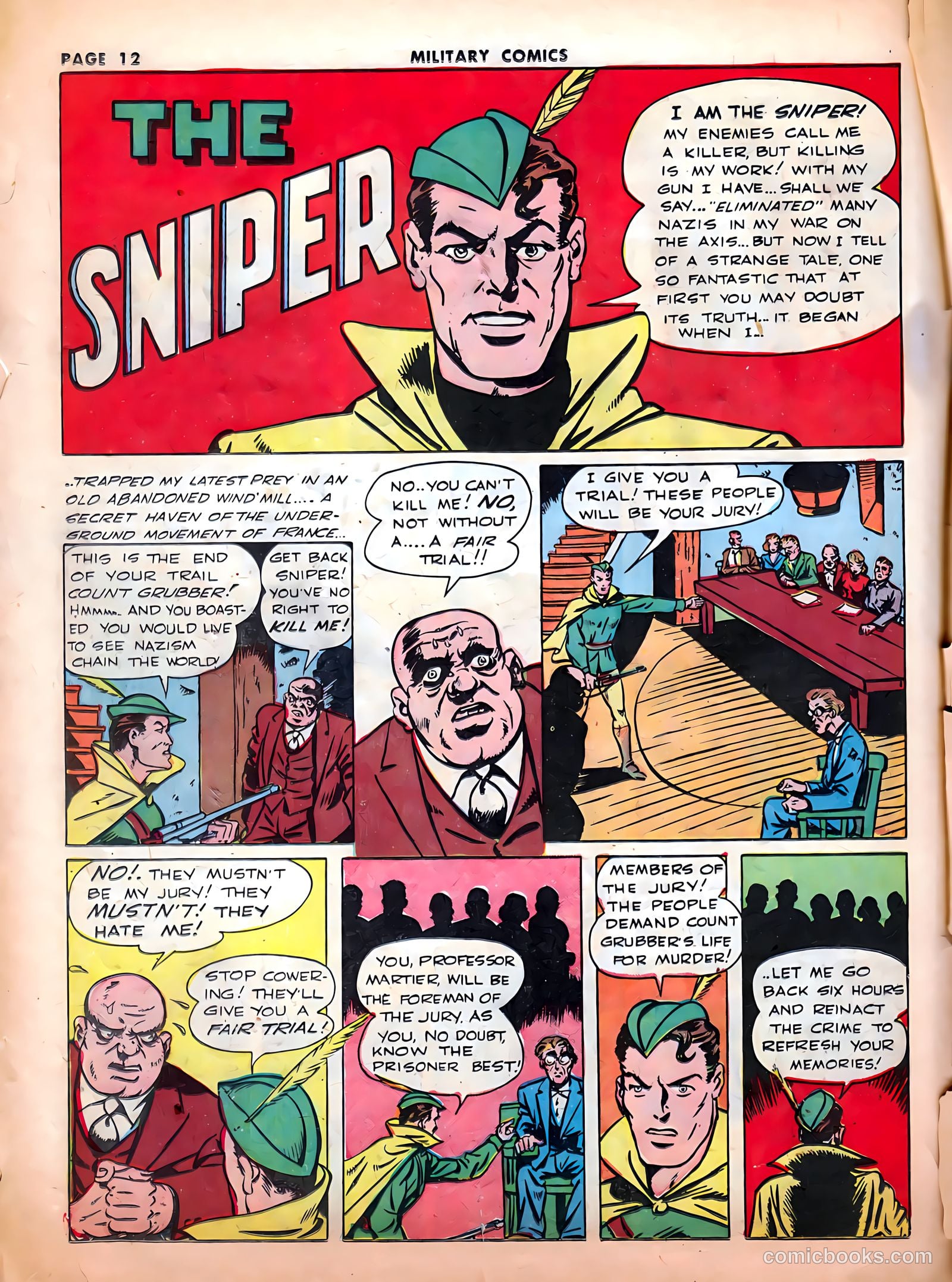 Military Comics #12 — page 14 of 68