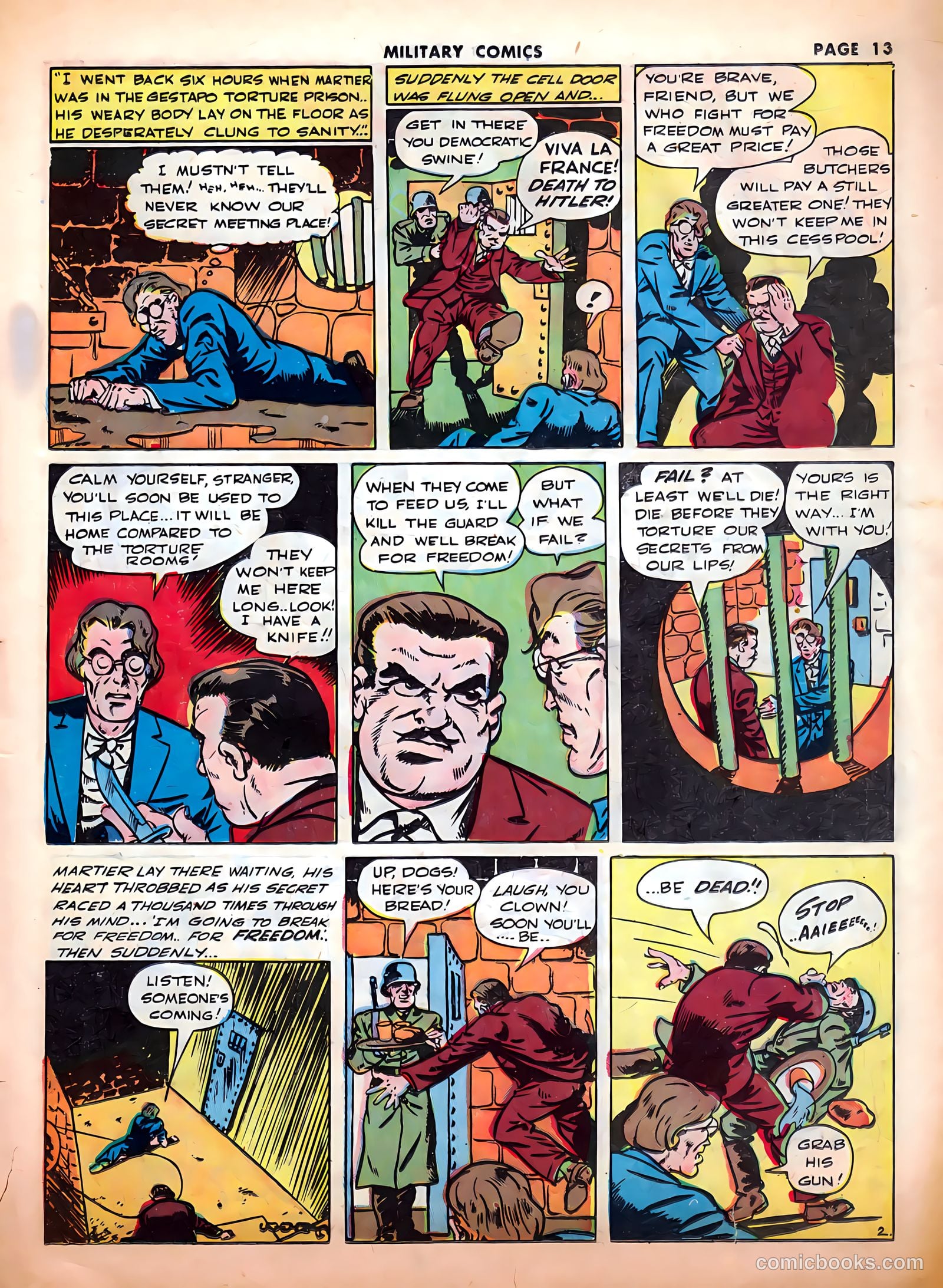 Military Comics #12 — page 15 of 68