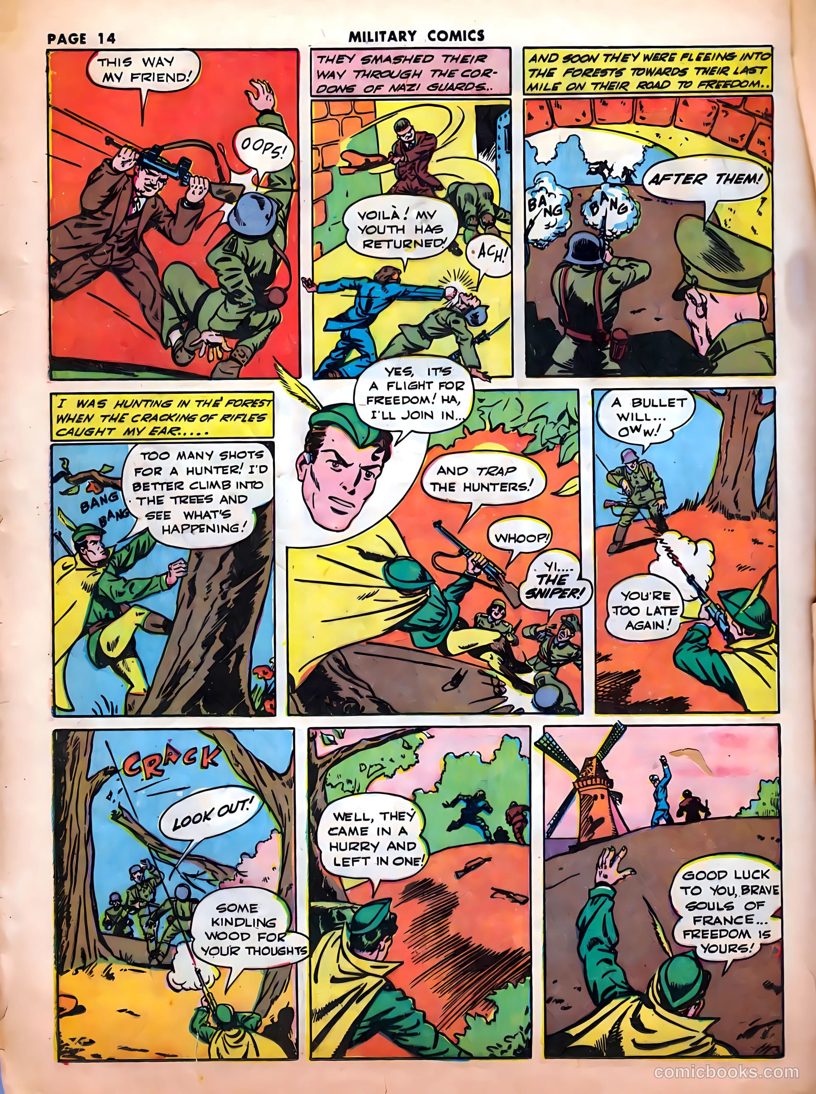 Military Comics #12 — page 16 of 68