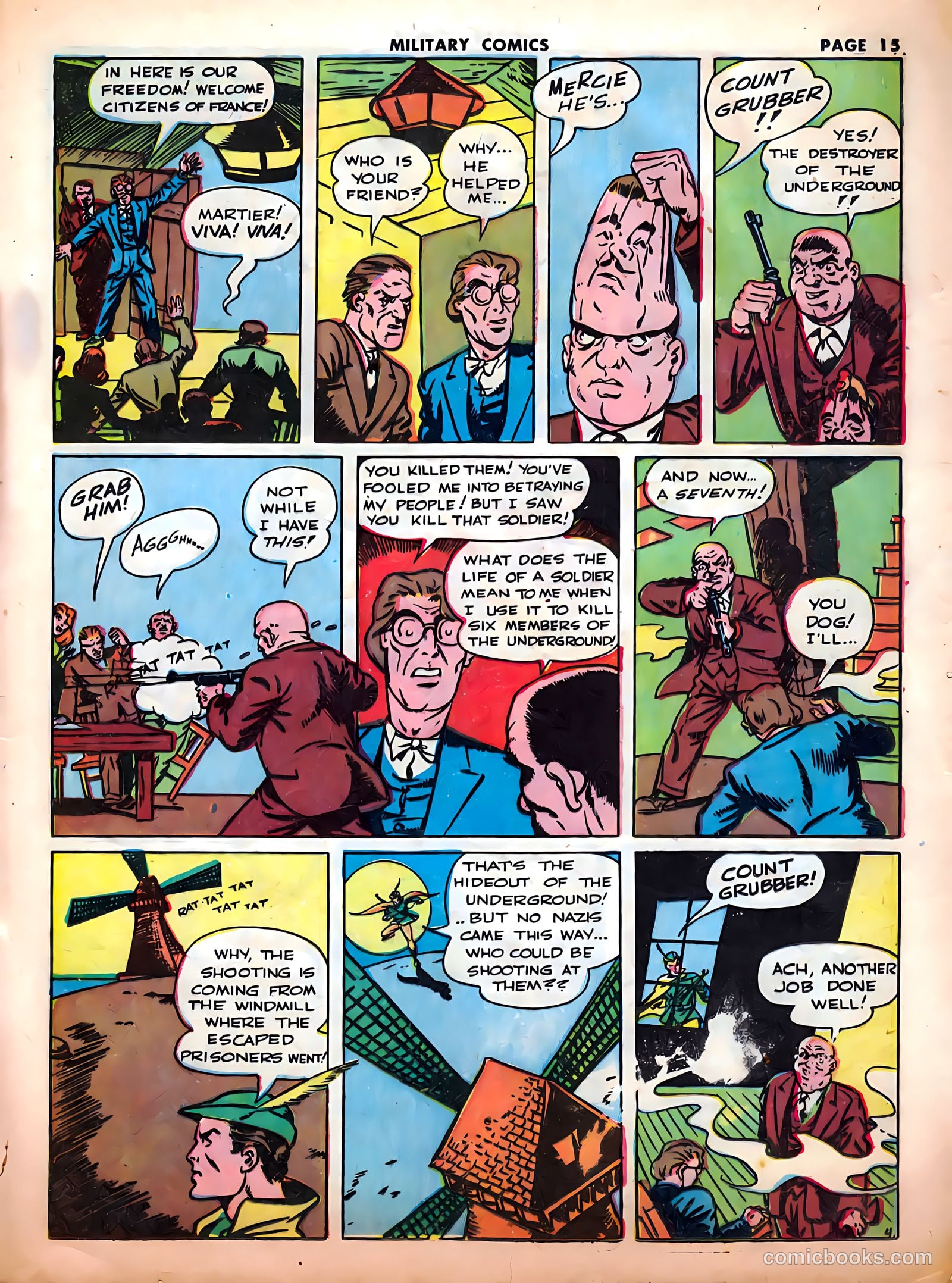 Military Comics #12 — page 17 of 68