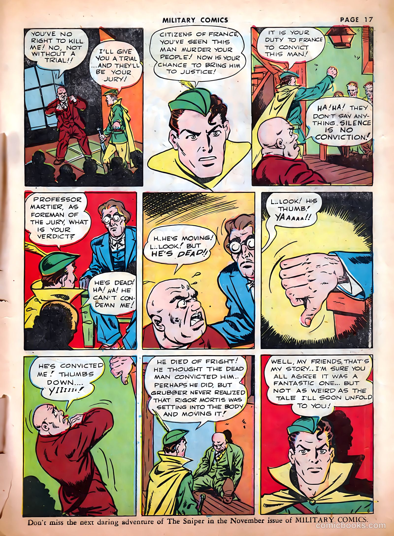 Military Comics #12 — page 19 of 68