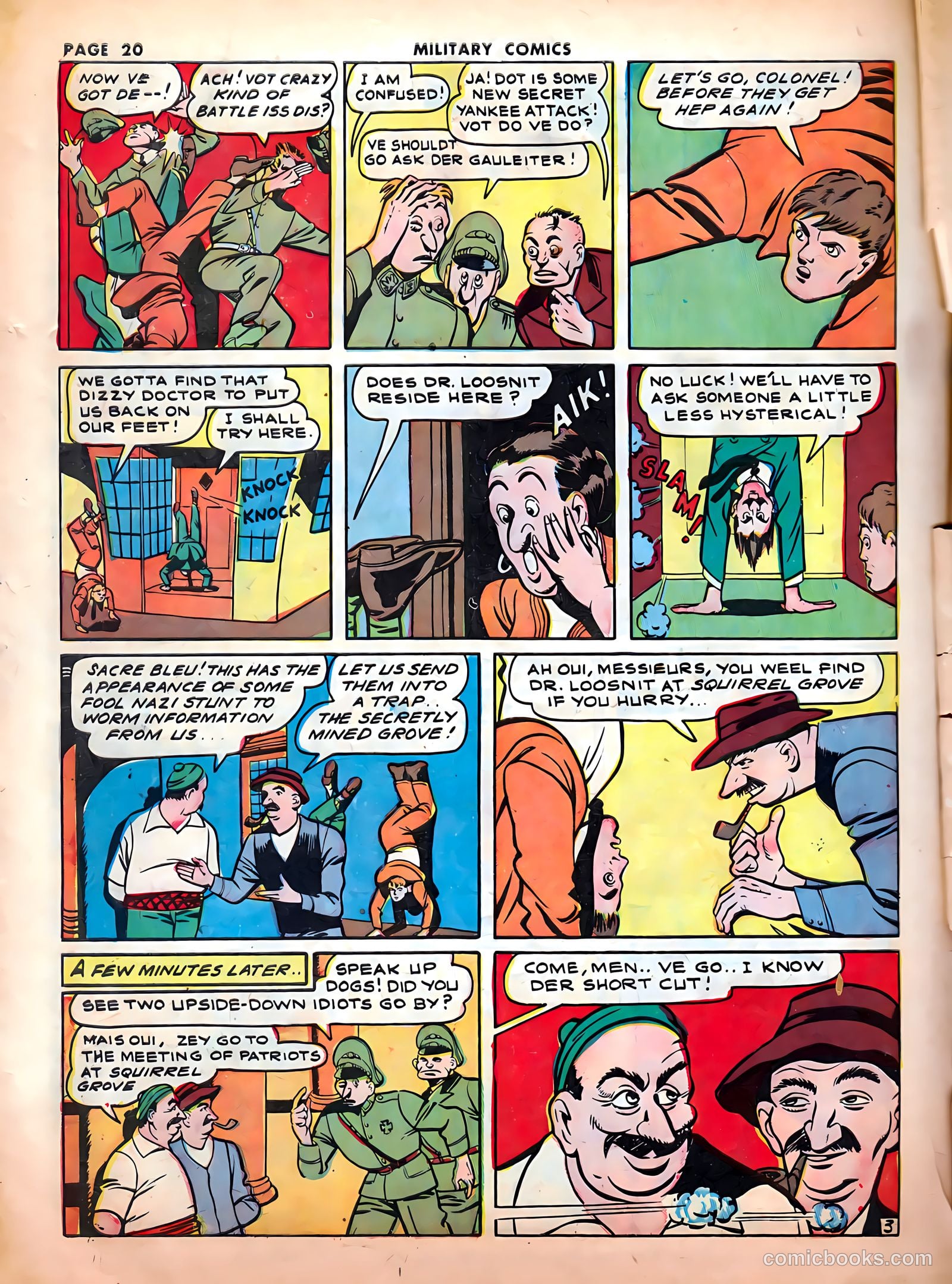 Military Comics #12 — page 22 of 68