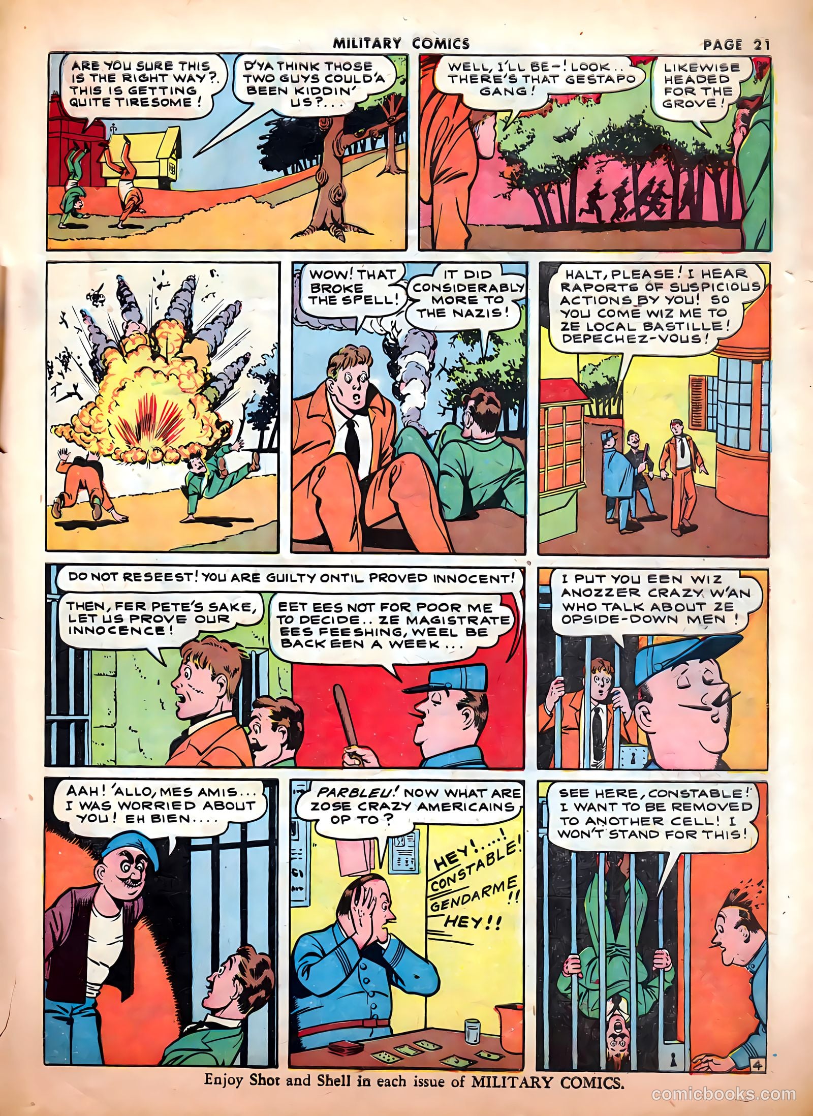 Military Comics #12 — page 23 of 68