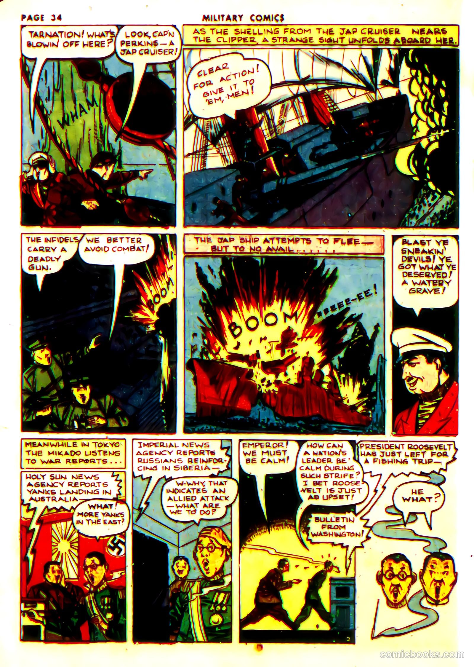 Military Comics #12 — page 36 of 68