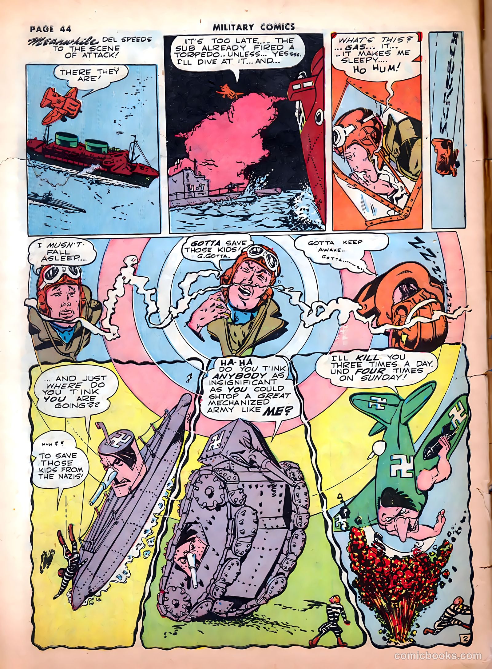 Military Comics #12 — page 46 of 68