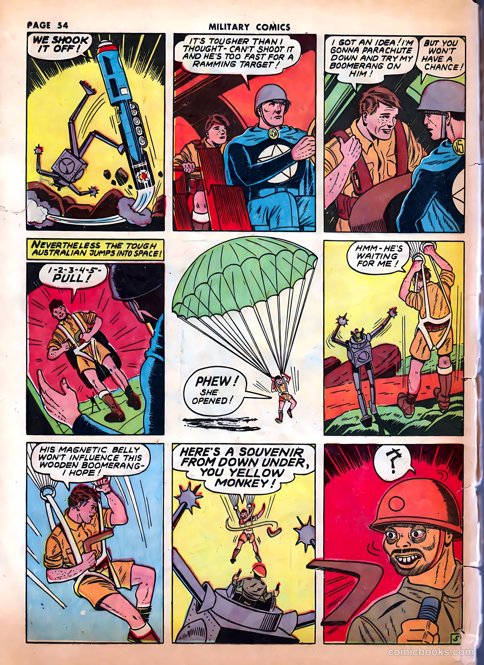 Military Comics #12 — page 56 of 68