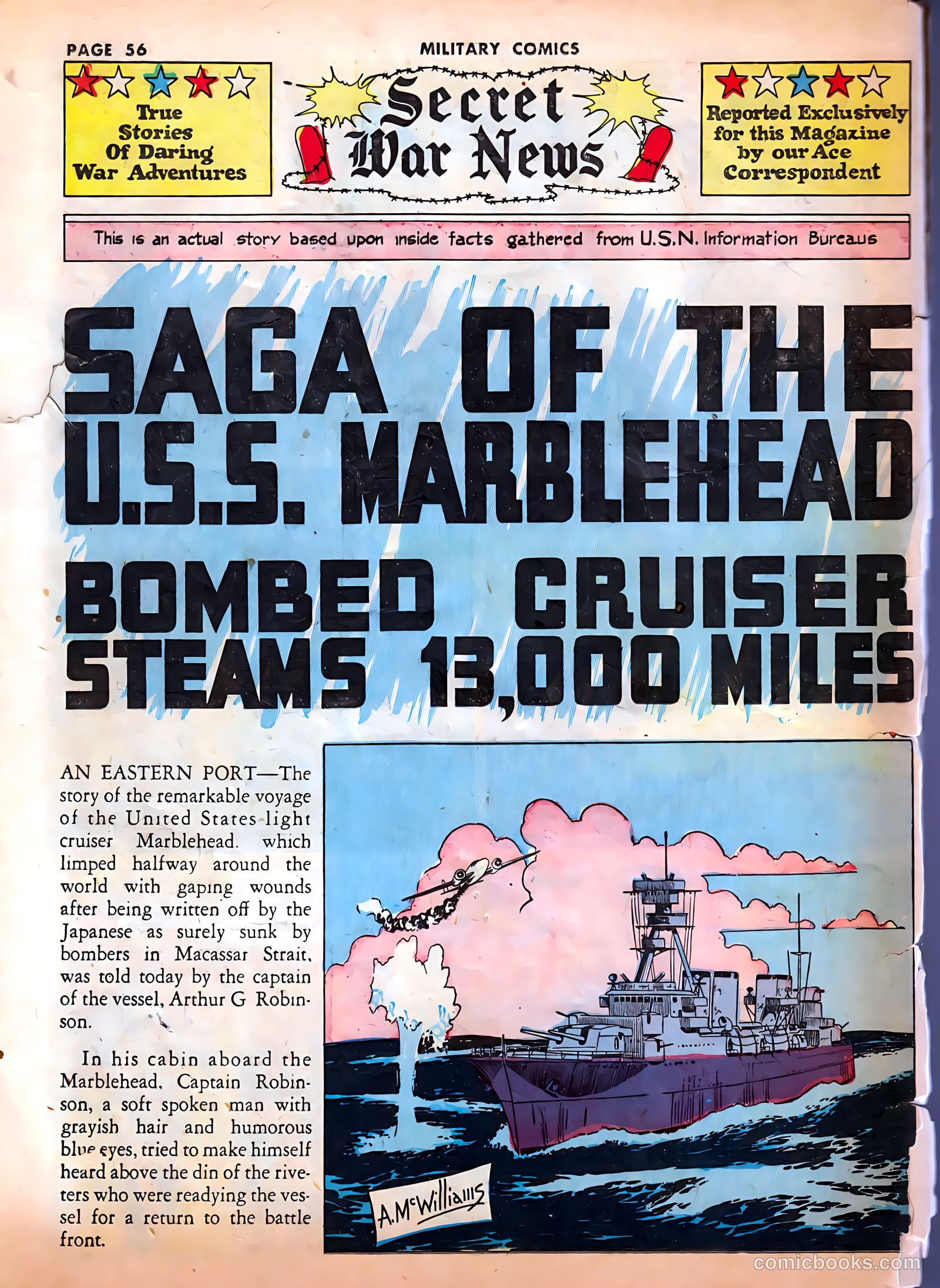 Military Comics #12 — page 58 of 68