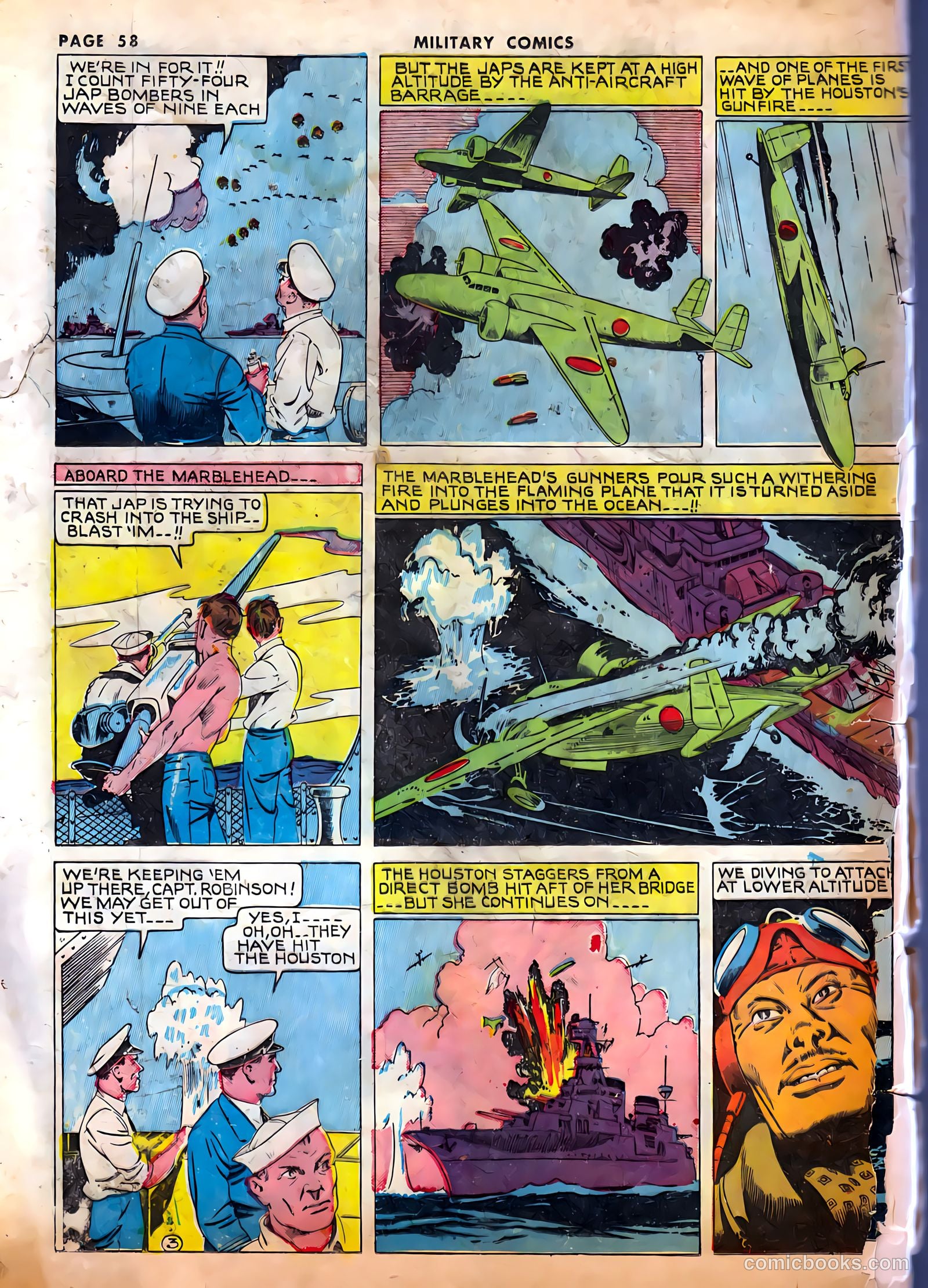Military Comics #12 — page 60 of 68