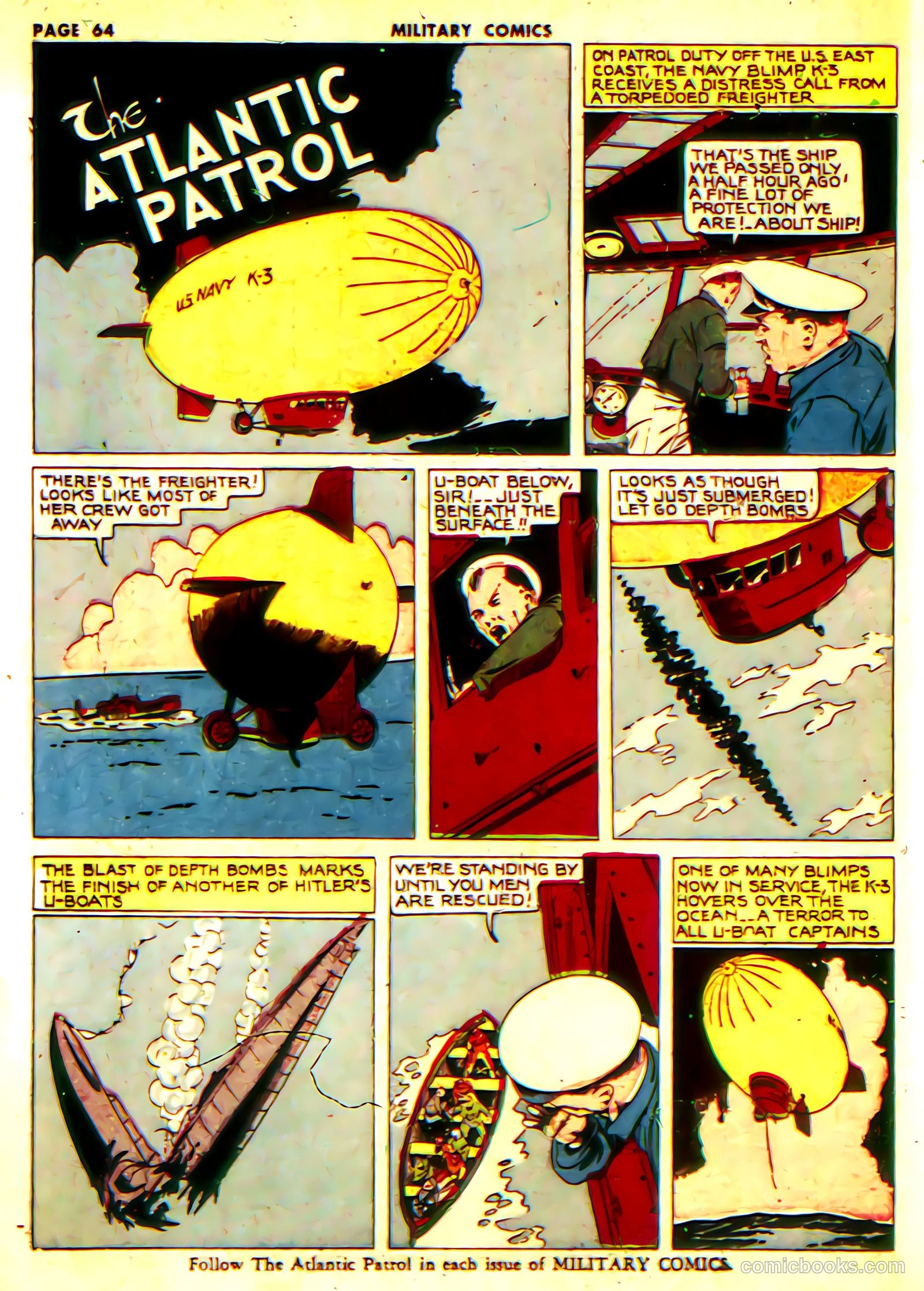 Military Comics #12 — page 66 of 68