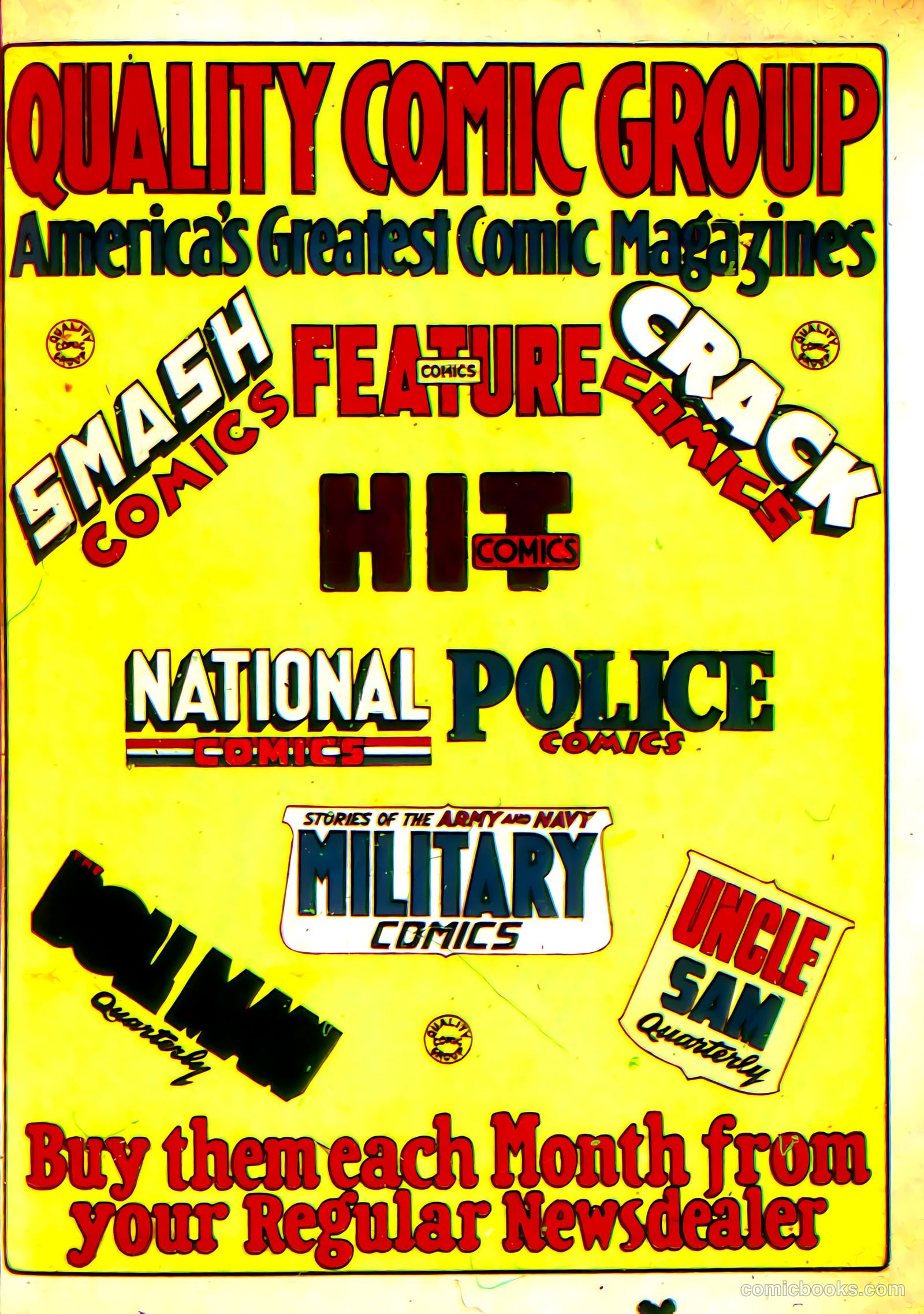 Military Comics #12 — page 67 of 68