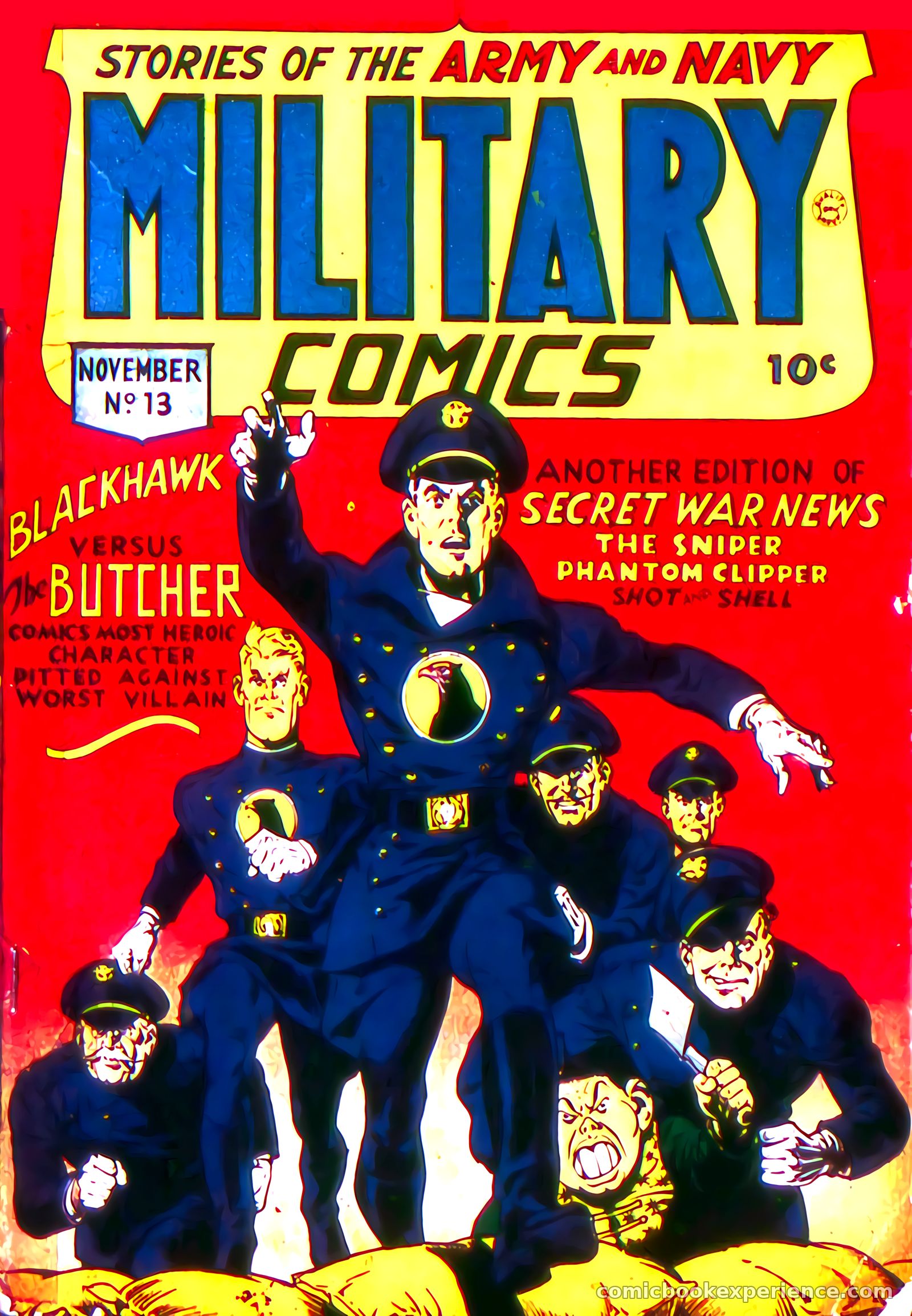 Military Comics #13 — page 1 of 68