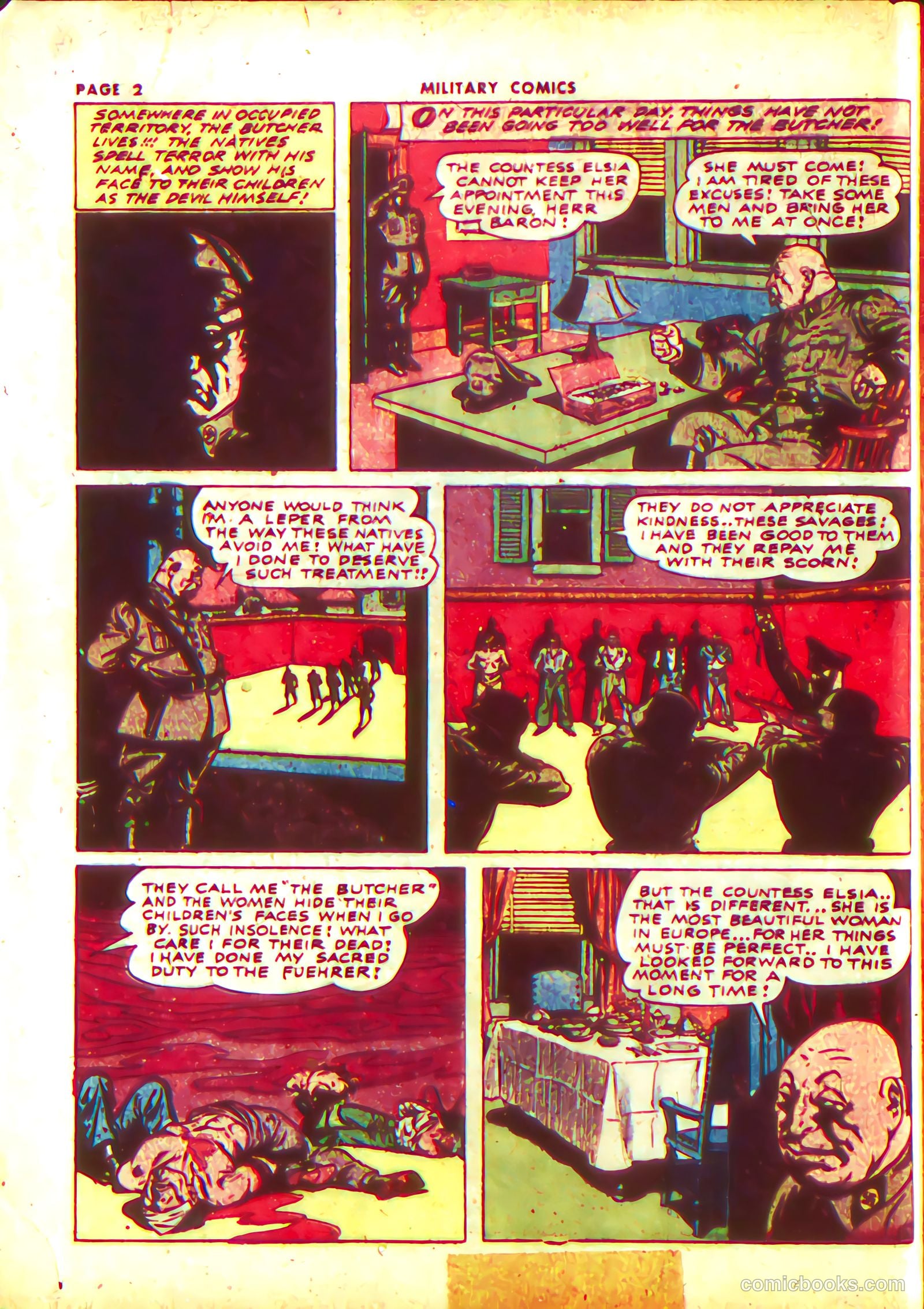 Military Comics #13 — page 4 of 68